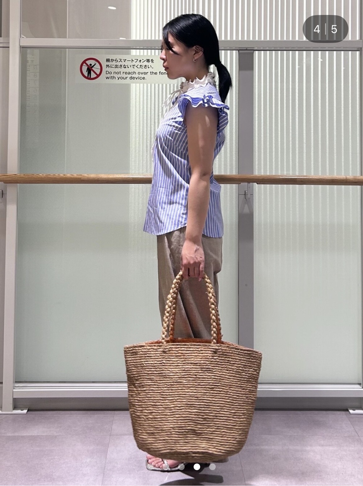 とりみさんの「DRESSTERIOR｜◆クレリック ウィングスリーブ ブラウス」を使ったコーディネート