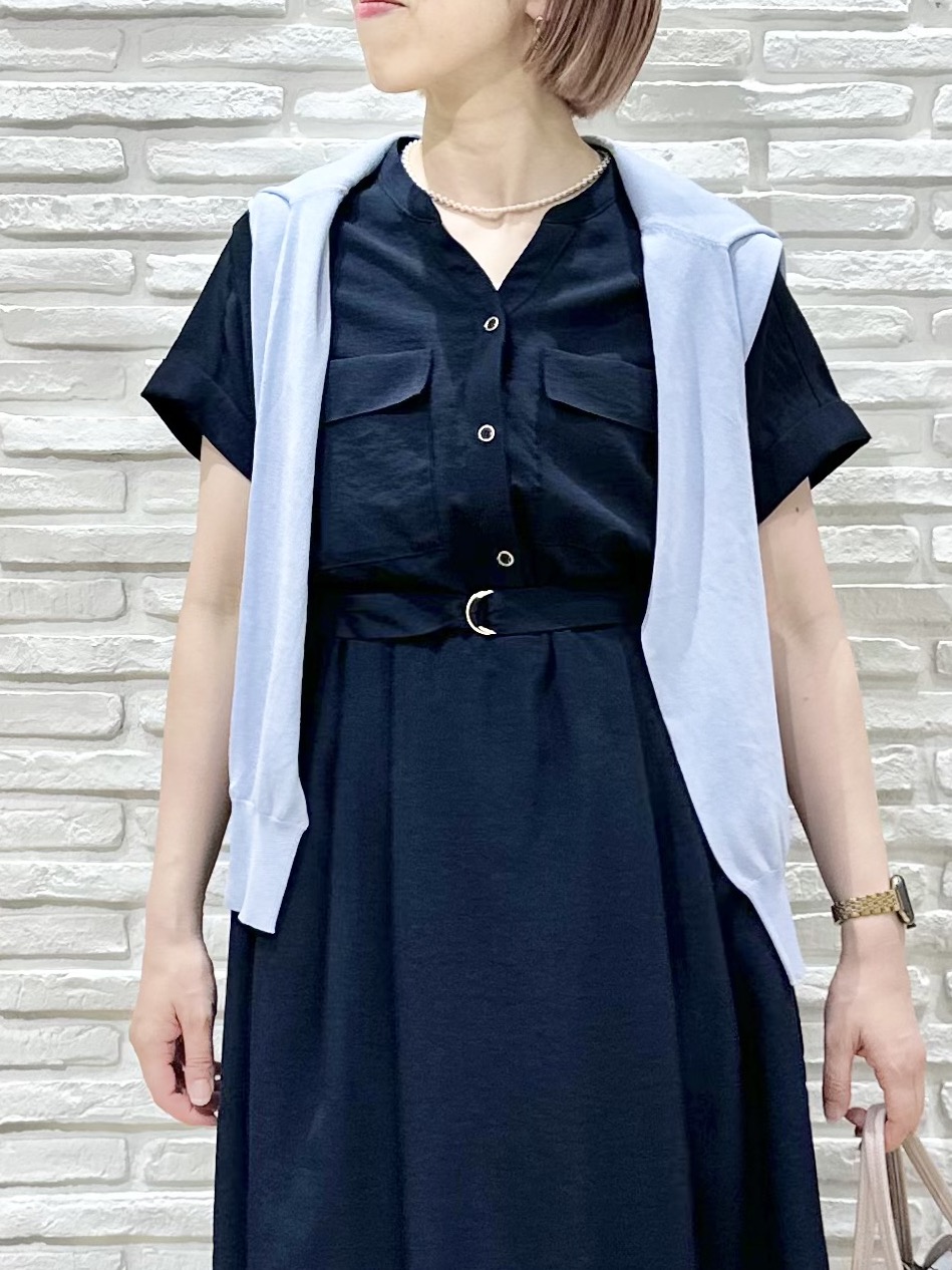 Hana...eさんの「index｜【接触冷感】ビジューボタンカーディガン《抗ピリング／洗濯機OK》」を使ったコーディネート