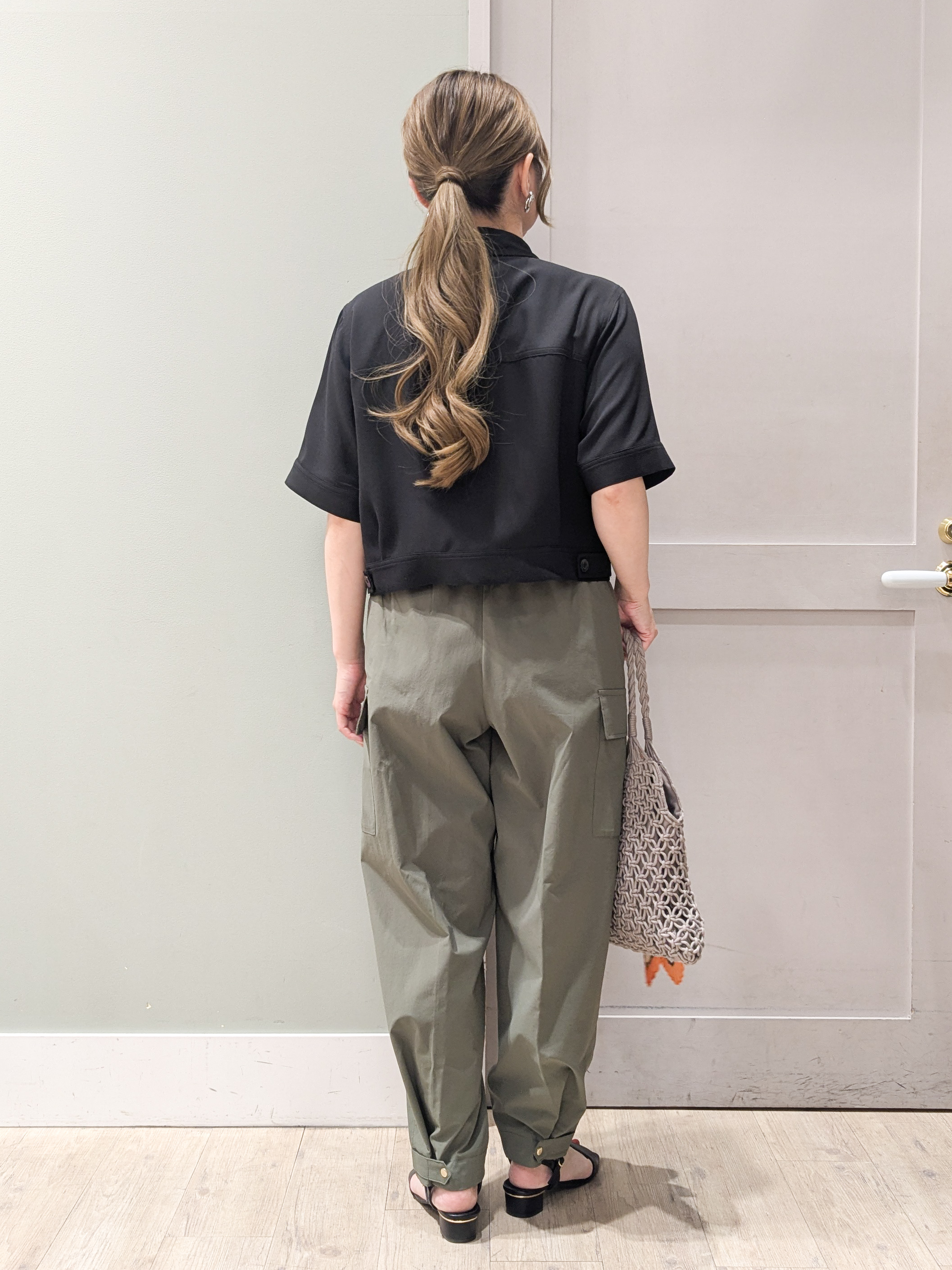 kuwawaさんの「grove｜【吸水速乾・通気性・洗える】衿付きハーフジャケット」を使ったコーディネート