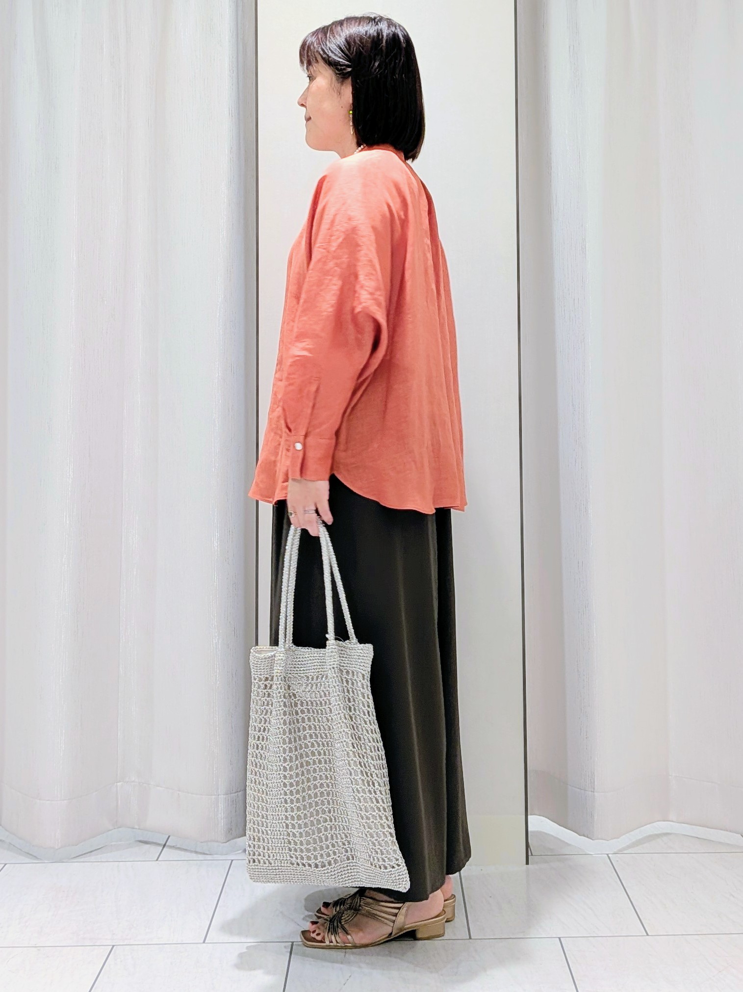Onumaさんの「UNTITLED｜【麻100】リネンドルマンシャツ」を使ったコーディネート