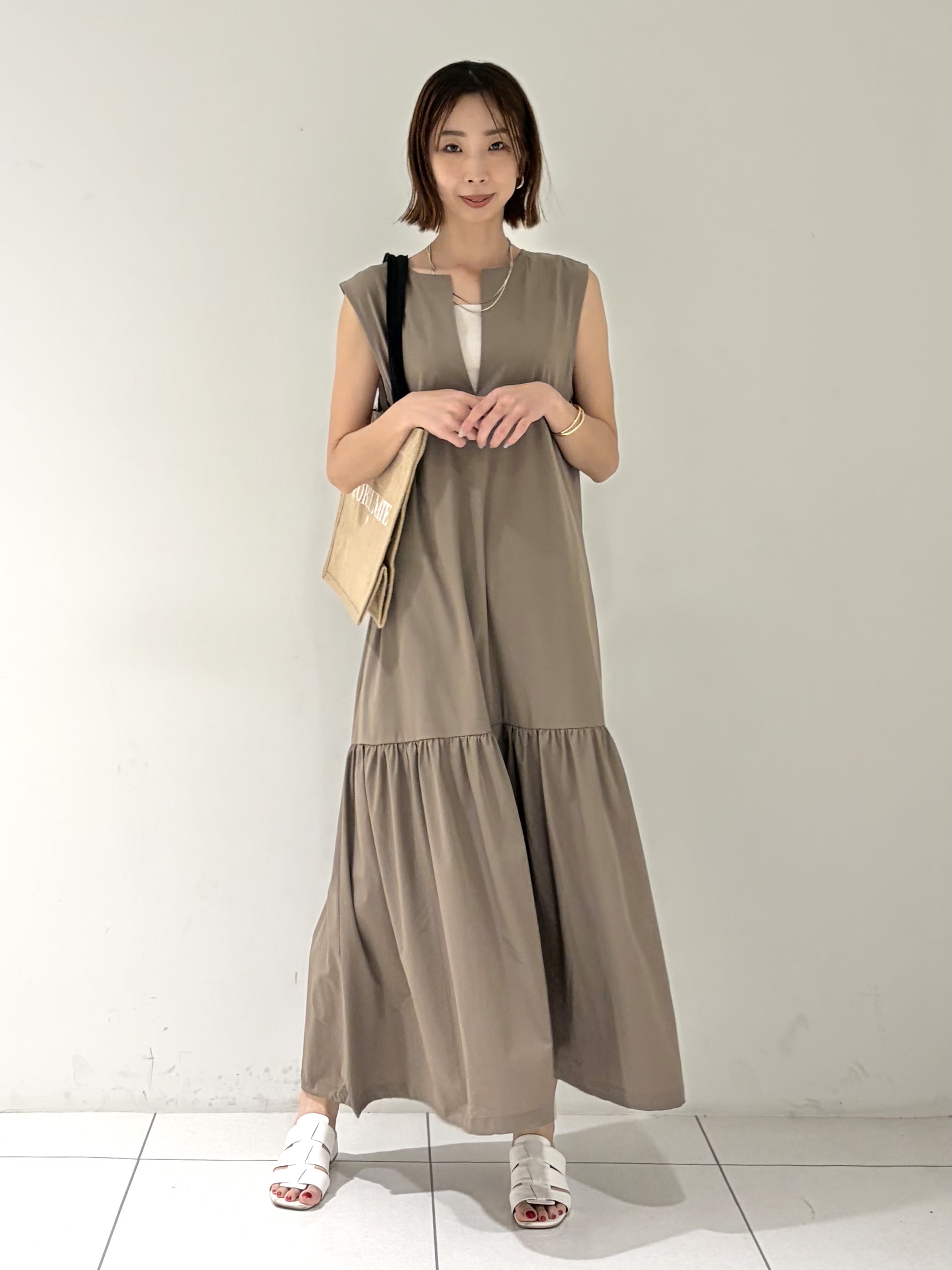 shioriさんの「INDIVI｜アートメッシュブルゾン」を使ったコーディネート