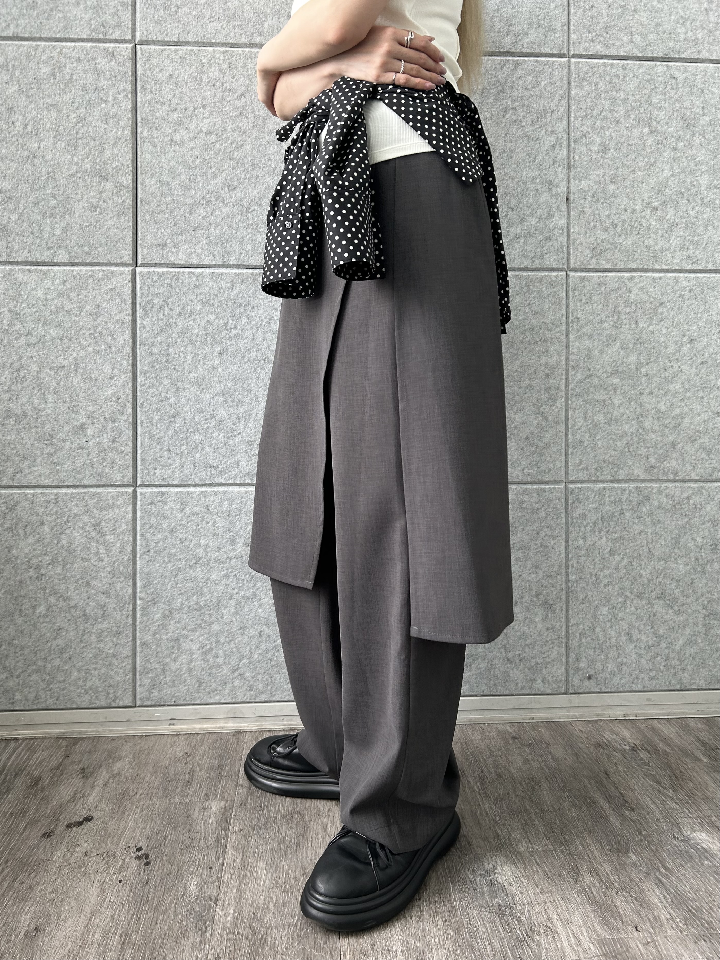 honoka Aさんの「CODE A｜【Cup-in】edge line camisole」を使ったコーディネート