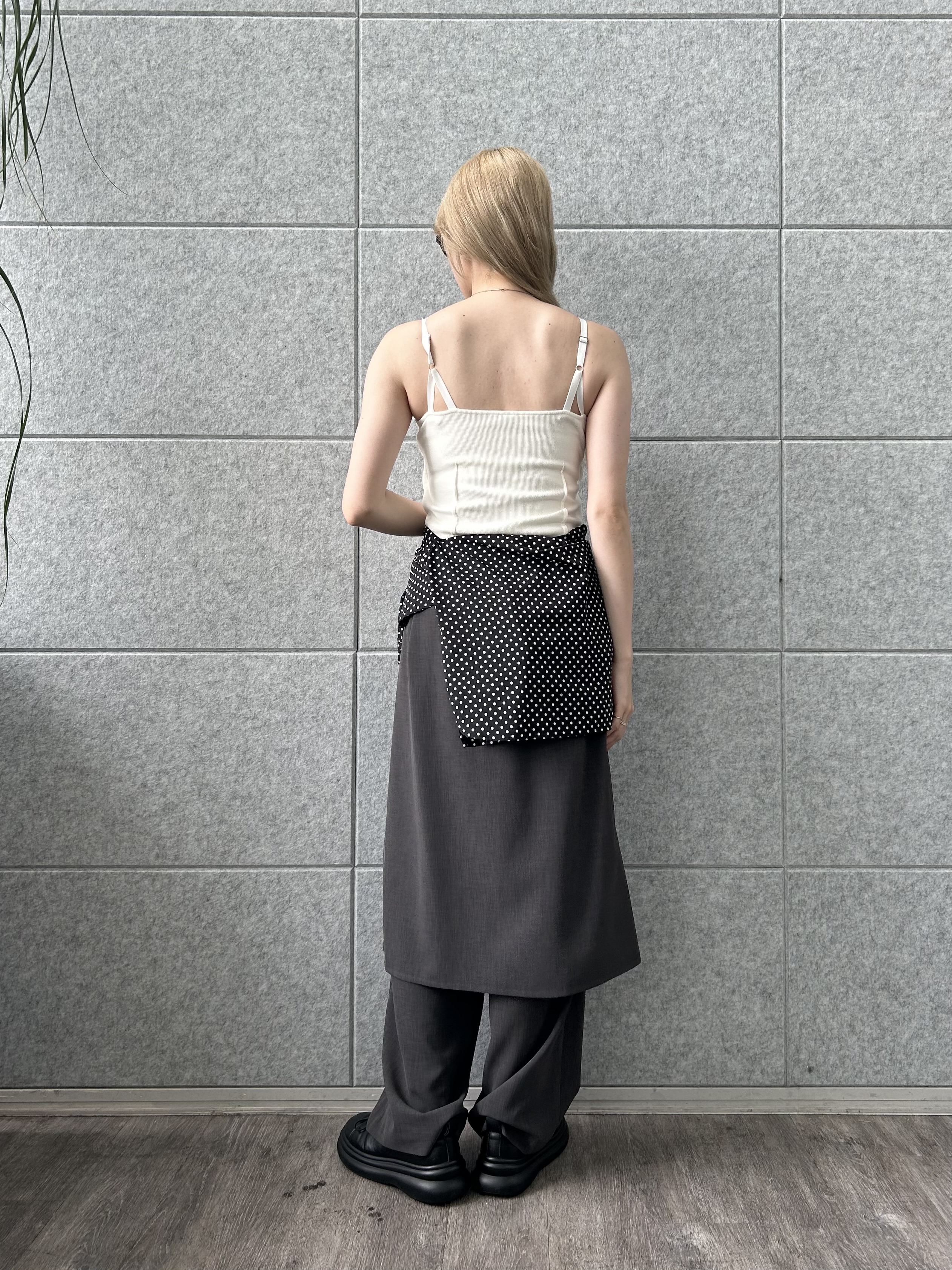 honoka Aさんの「CODE A｜【Cup-in】edge line camisole」を使ったコーディネート