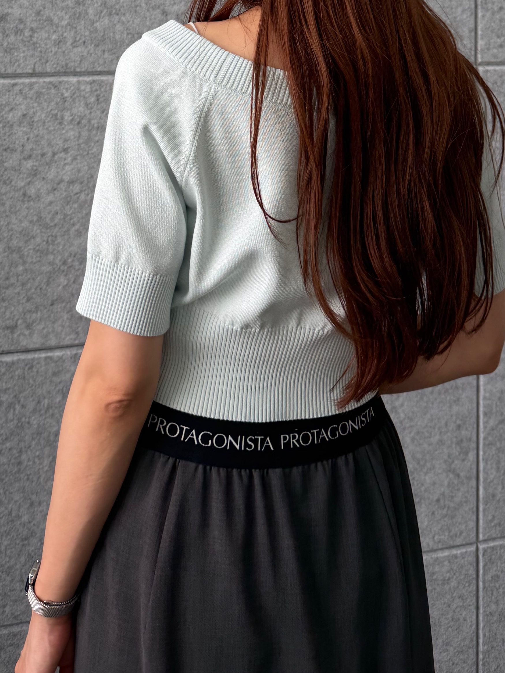 kanamiさんの「CODE A｜design knit short cardigan」を使ったコーディネート