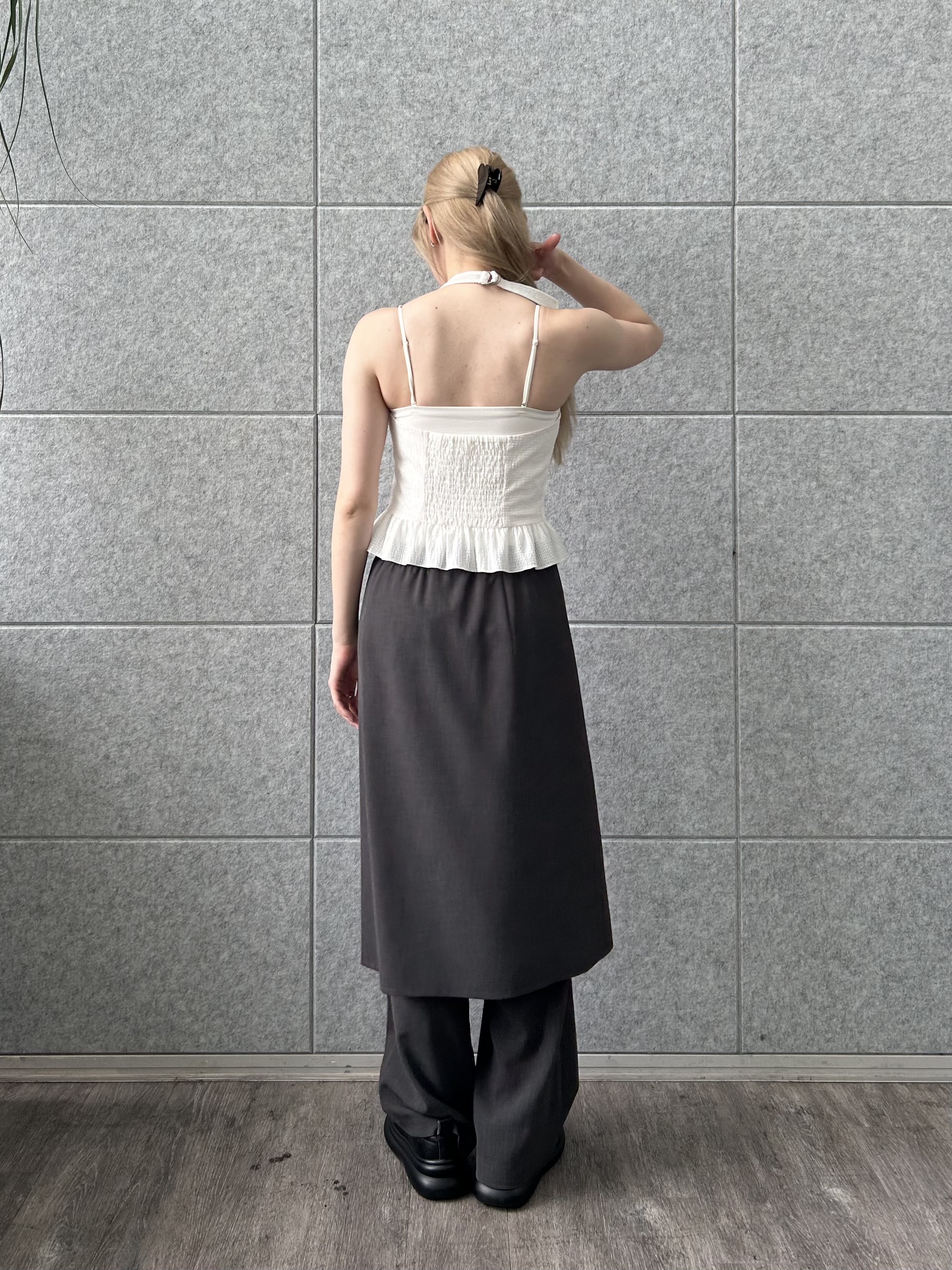 honoka Aさんの「CODE A｜halter neck bustier」を使ったコーディネート