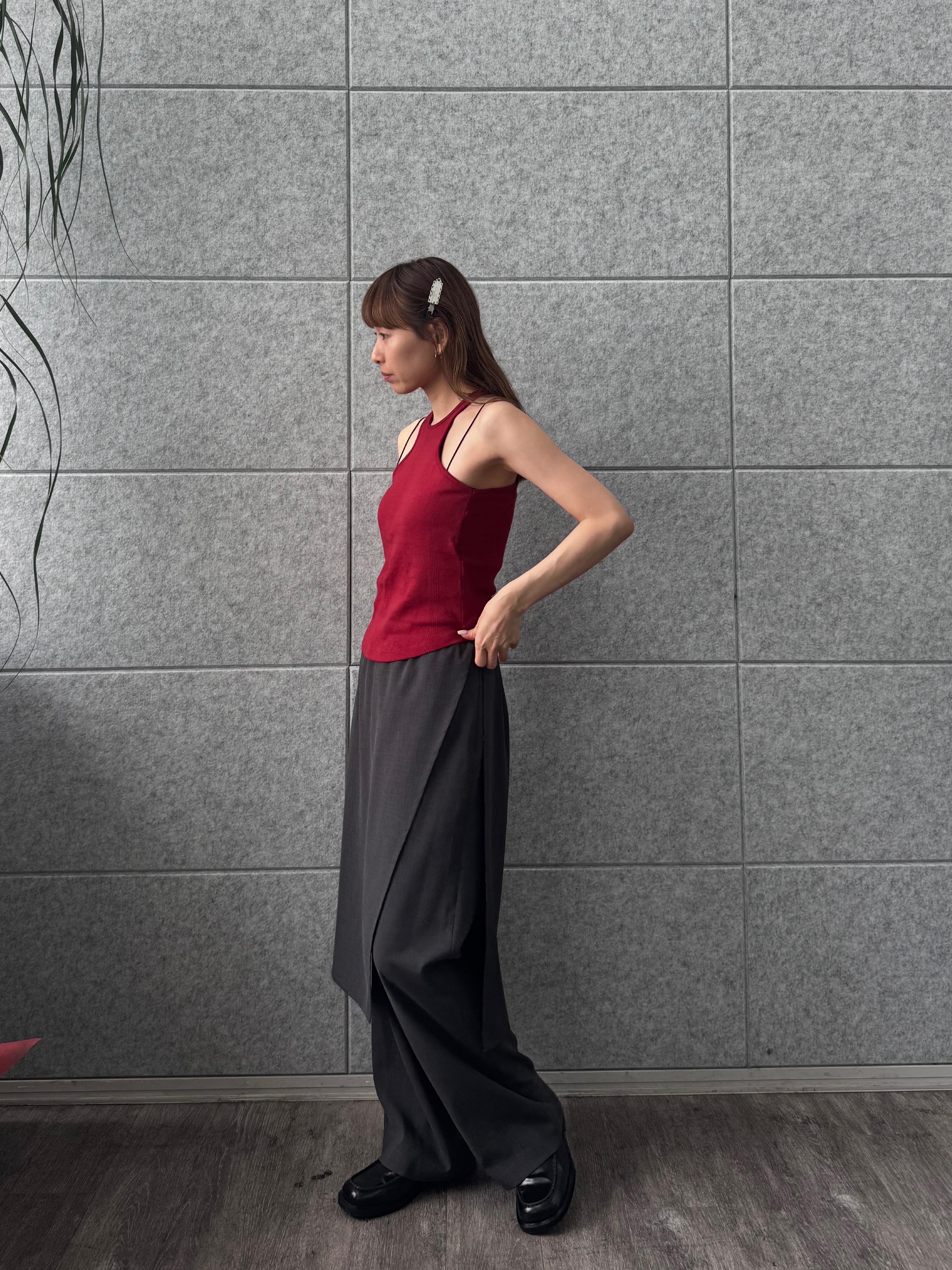 designer yukaさんの「CODE A｜Robert P. Miller＊CODE A｜twin layer tank set」を使ったコーディネート