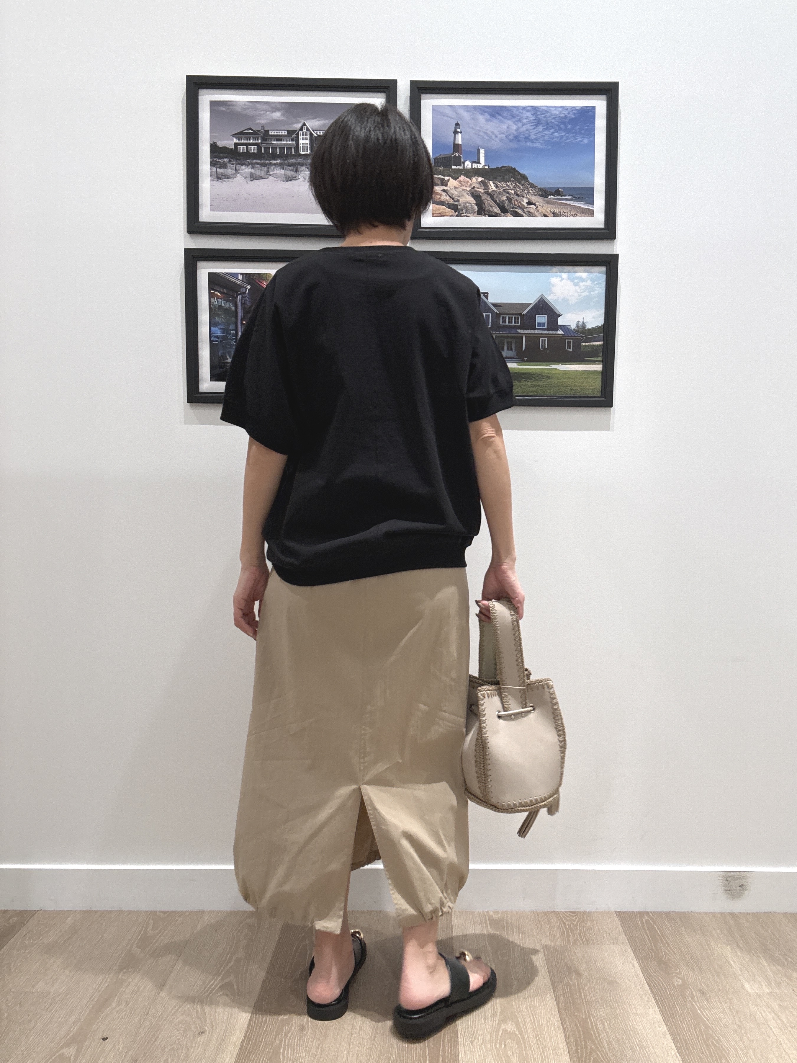 Naoさんの「Dessin｜【洗える】ミニ裏毛ドルマンスリーブプルオーバー」を使ったコーディネート