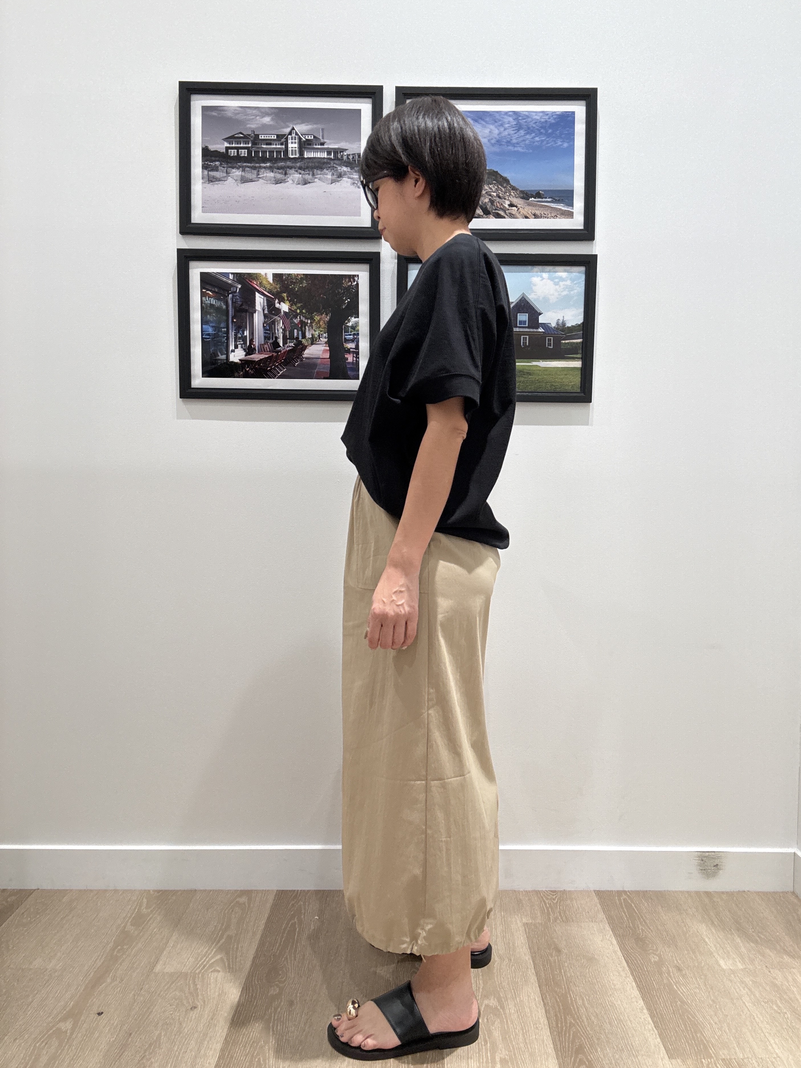 Naoさんの「Dessin｜【洗える】ミニ裏毛ドルマンスリーブプルオーバー」を使ったコーディネート