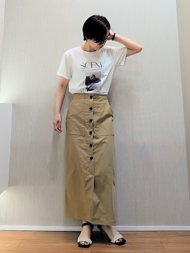 ミズタさんの「UNTITLED｜【ロゴ/プリント】グラフィックTシャツ」を使ったコーディネート