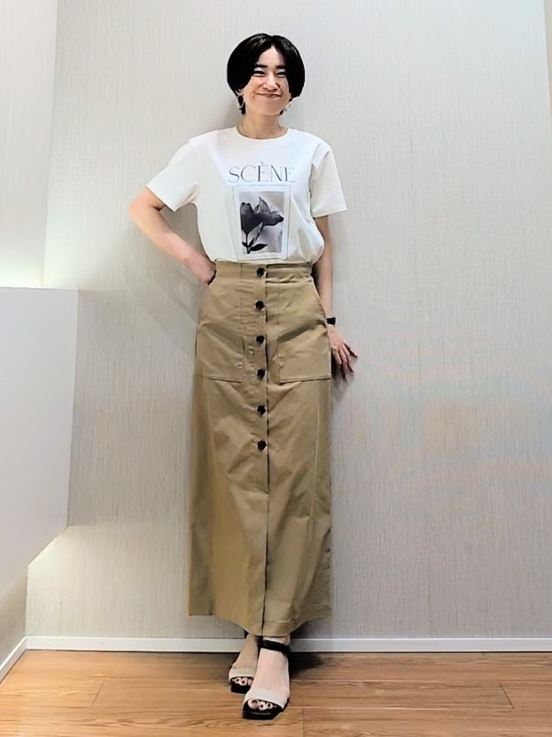 ミズタさんの「UNTITLED｜【ロゴ/プリント】グラフィックTシャツ」を使ったコーディネート