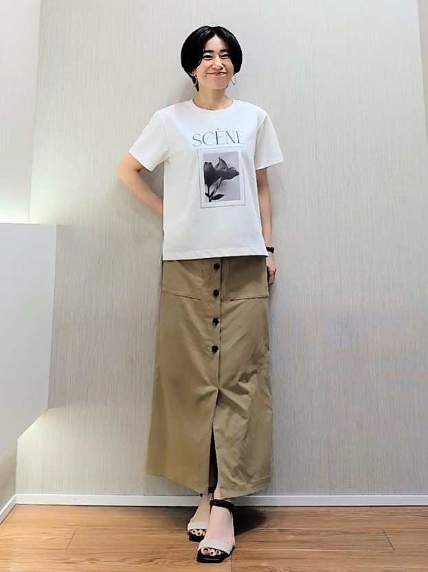 ミズタさんの「UNTITLED｜【ロゴ/プリント】グラフィックTシャツ」を使ったコーディネート