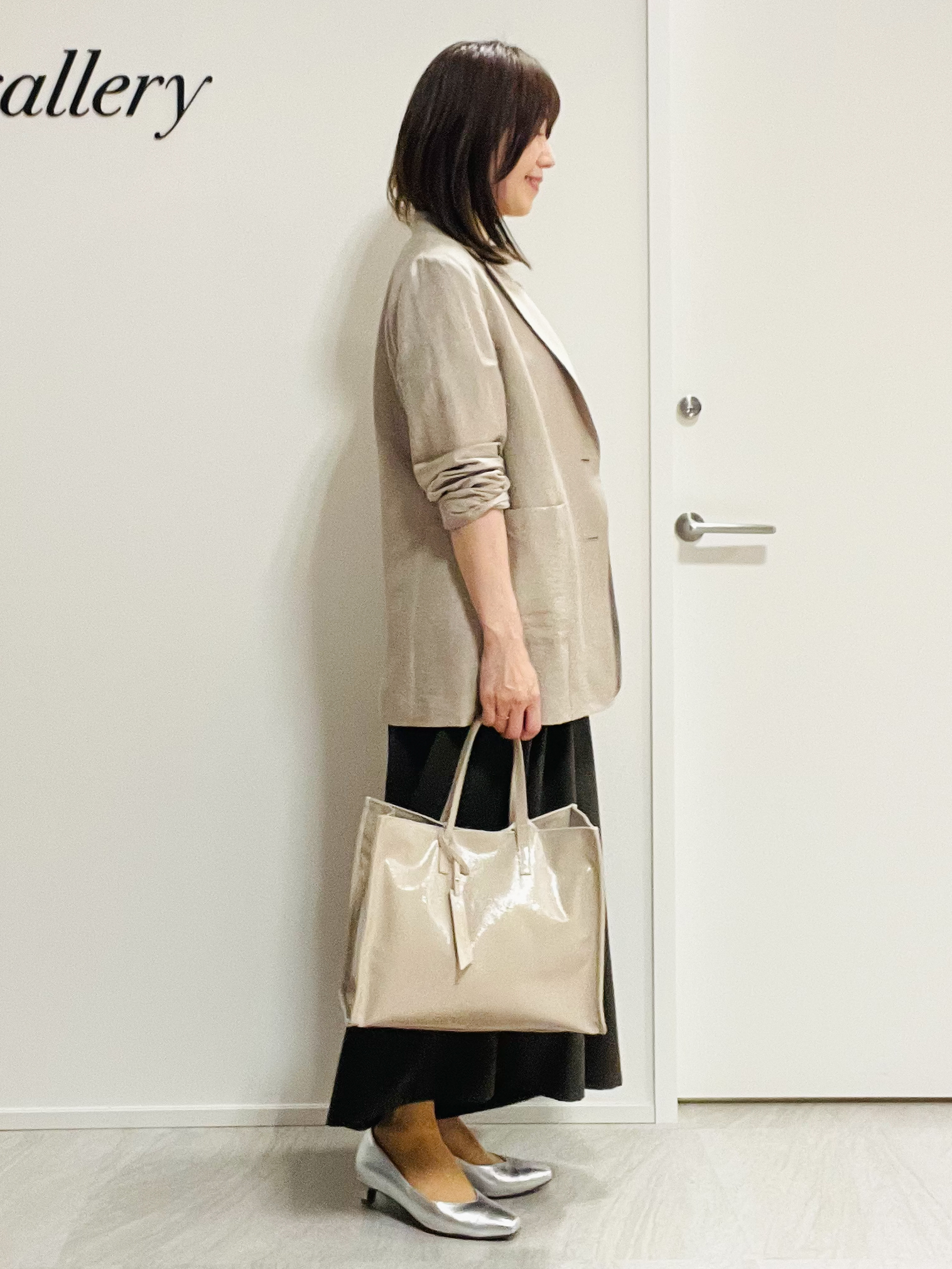 めいさんの「UNTITLED｜【セットアップ可/UVカット/前後2WAY】リラクシーフレンチスリーブブラウス」を使ったコーディネート