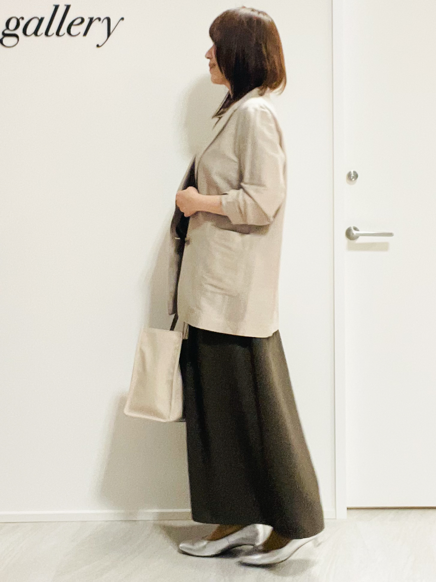 めいさんの「UNTITLED｜【セットアップ可/UVカット/前後2WAY】リラクシーフレンチスリーブブラウス」を使ったコーディネート