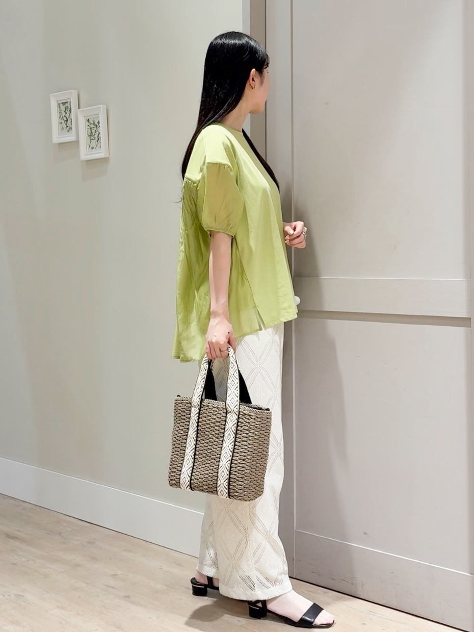 Mayuさんの「grove｜【UVカット】体型カバー叶う、バックプリーツTシャツ」を使ったコーディネート