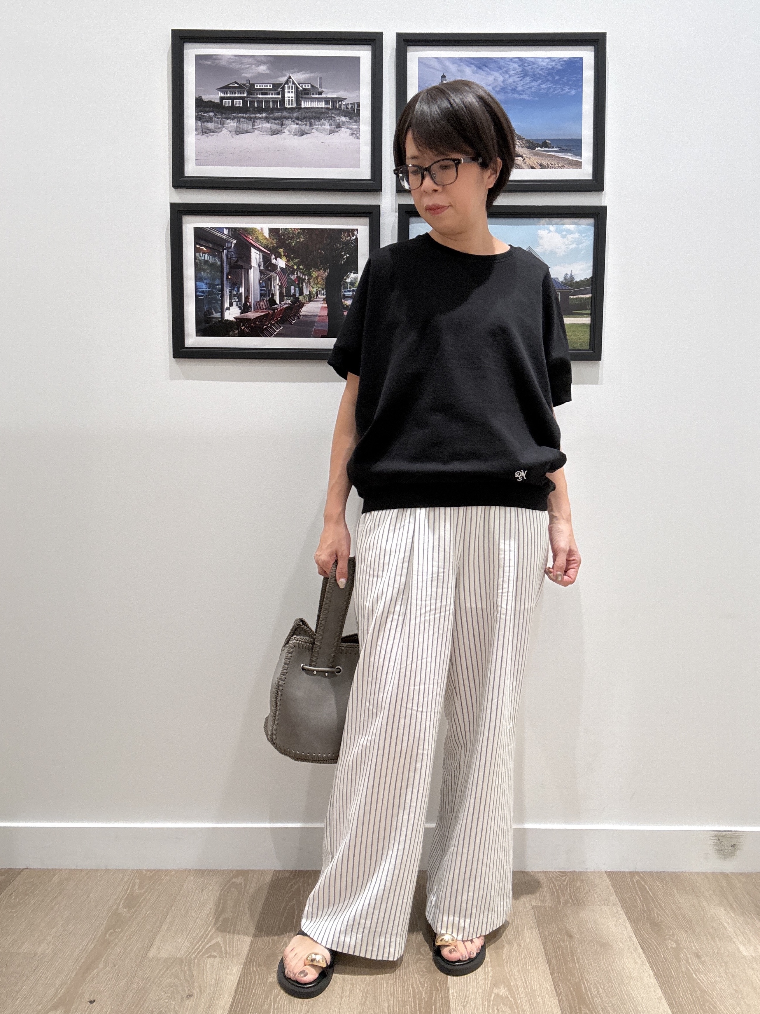 Naoさんの「Dessin｜【洗える】ミニ裏毛ドルマンスリーブプルオーバー」を使ったコーディネート
