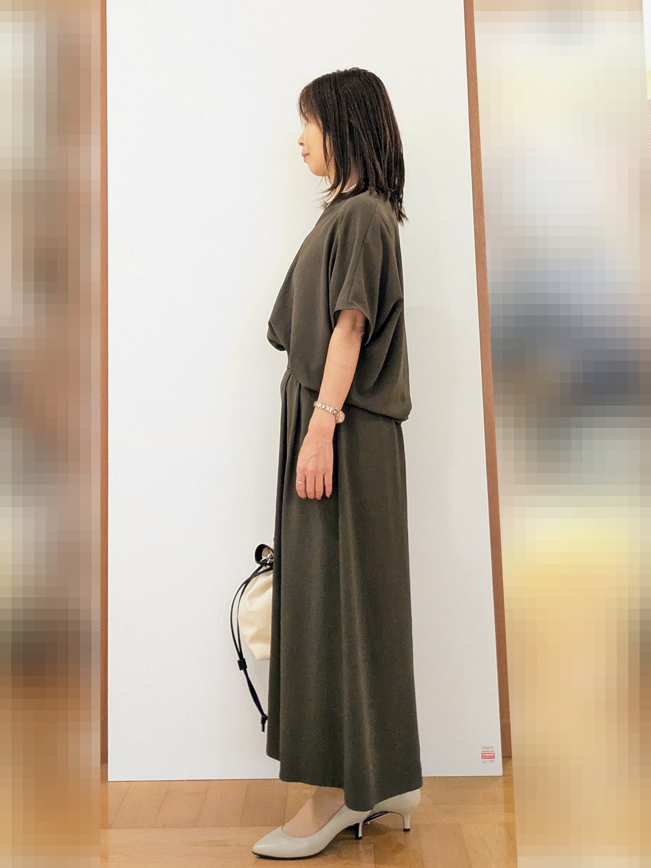 laverさんの「UNTITLED｜◆【程よいシアー感/洗える】エアリーバイオジャケット」を使ったコーディネート