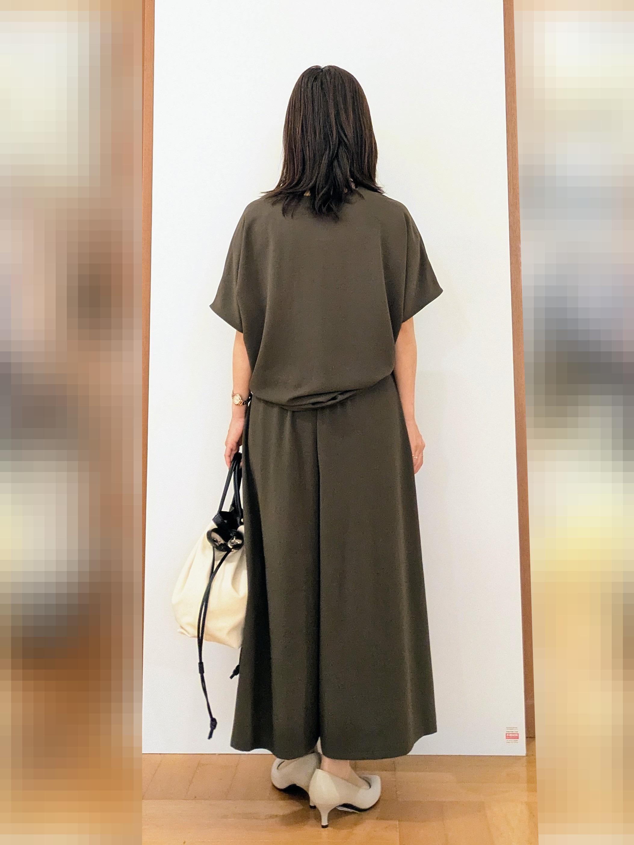 laverさんの「UNTITLED｜◆【程よいシアー感/洗える】エアリーバイオジャケット」を使ったコーディネート