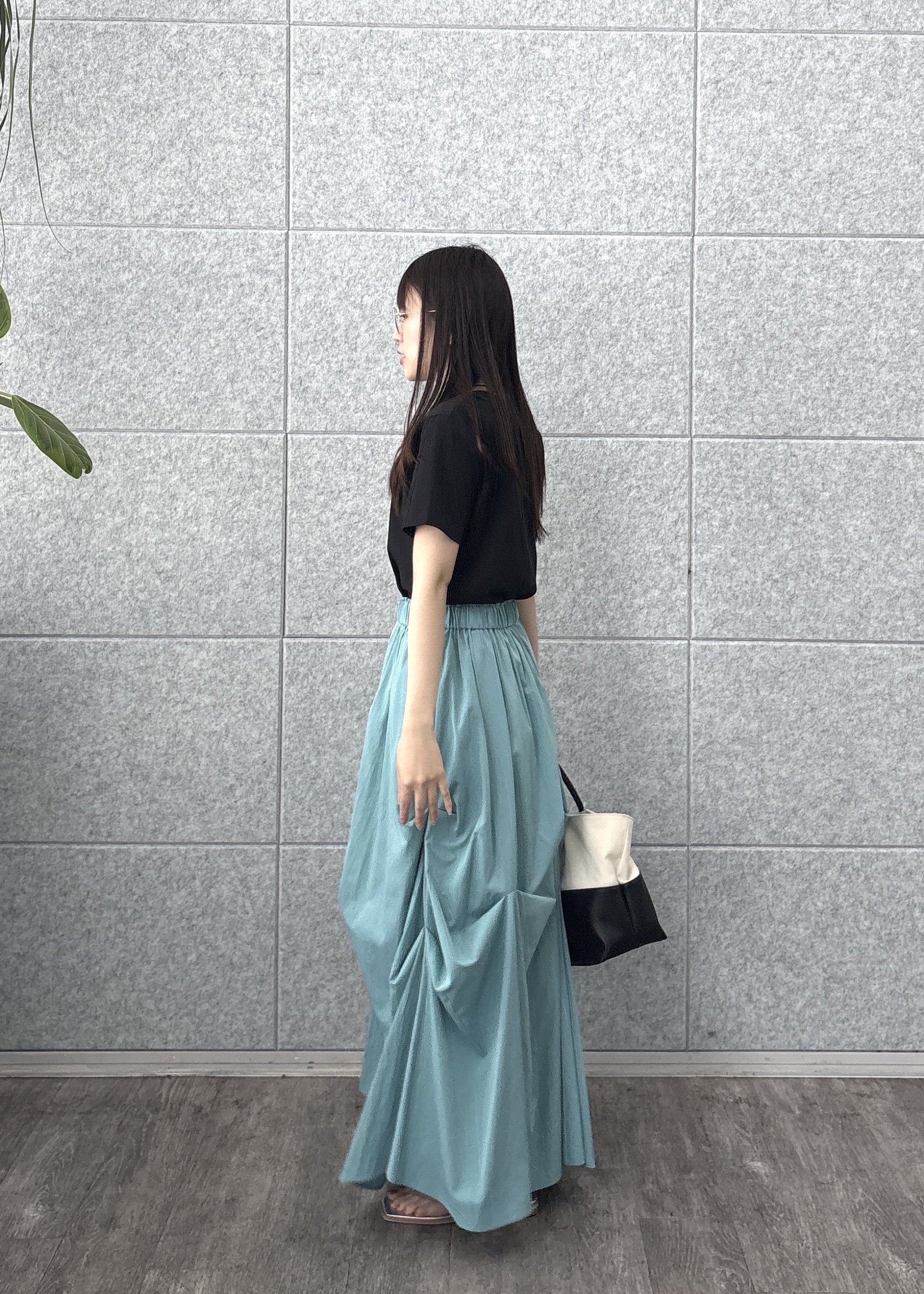 Renoさんの「INDIVI｜3DプリントロゴTシャツ【再入荷】」を使ったコーディネート