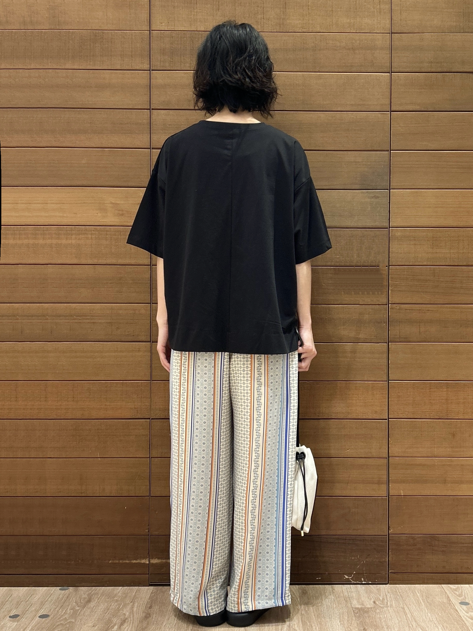 ゆうあさんの「OPAQUE.CLIP｜【接触冷感】リラクシーカットソー《洗濯機OK》」を使ったコーディネート