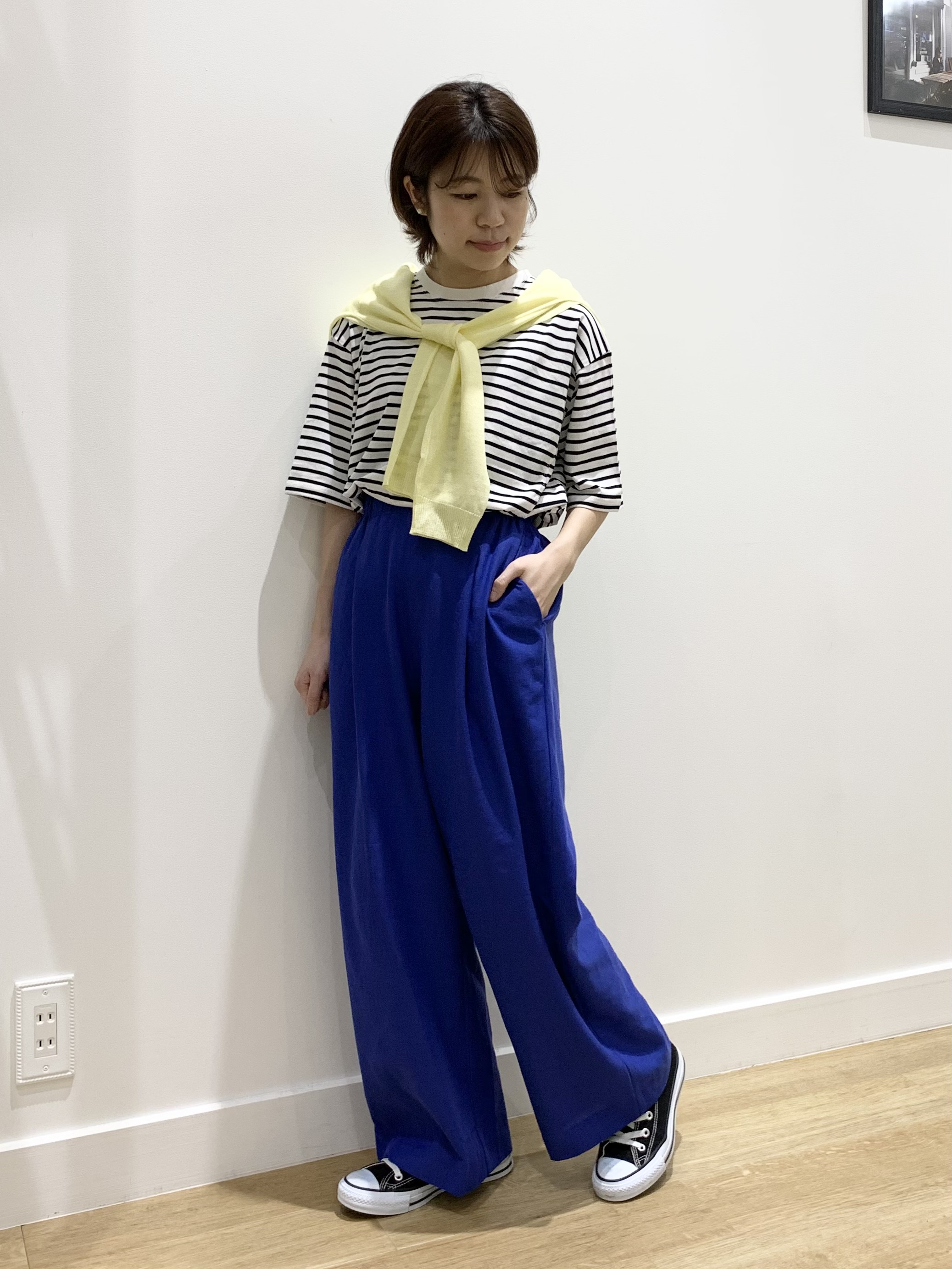 IMARIさんの「Dessin｜お守りカーディガン -ウォッシャブル-」を使ったコーディネート