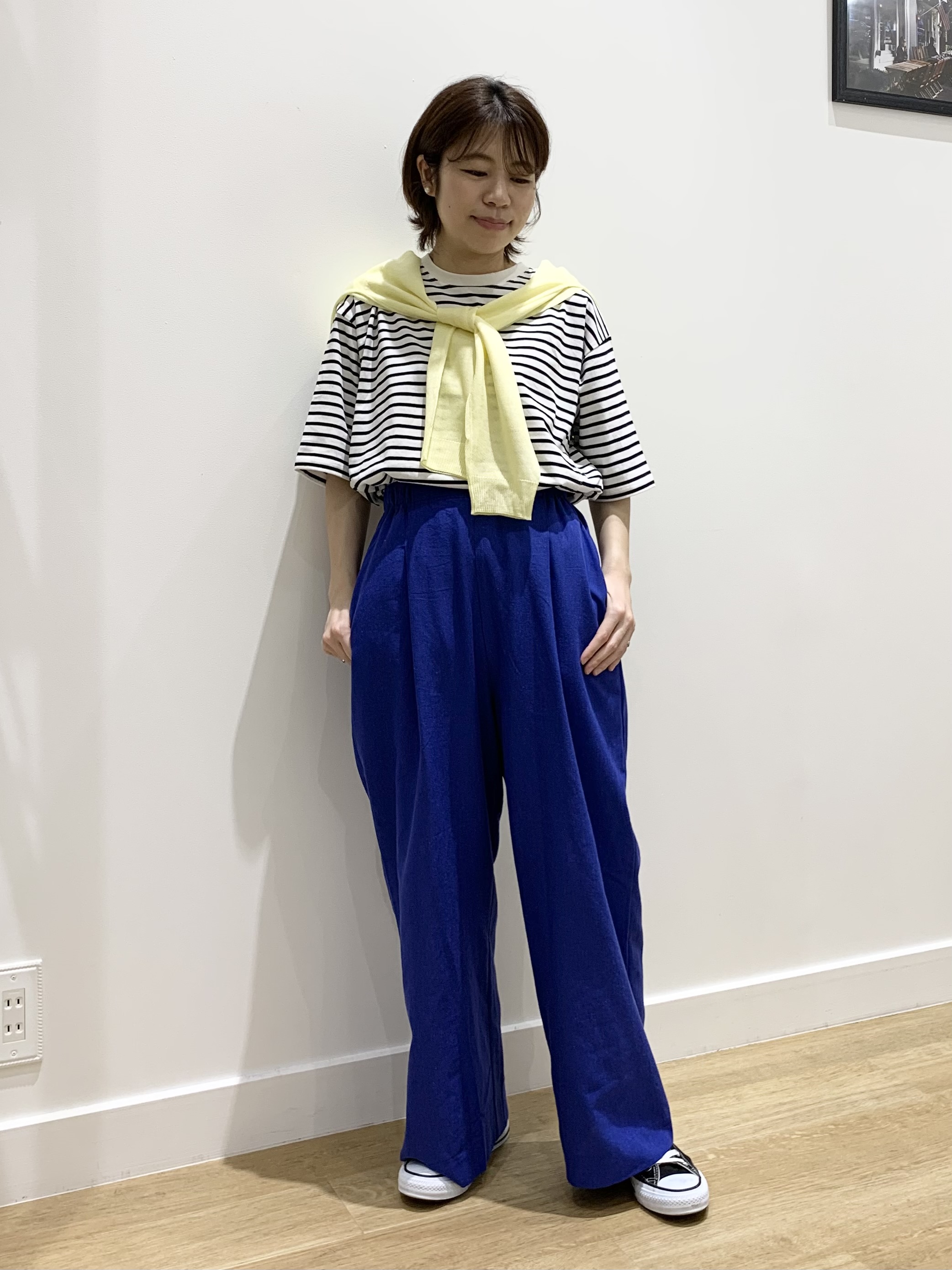 IMARIさんの「Dessin｜お守りカーディガン -ウォッシャブル-」を使ったコーディネート