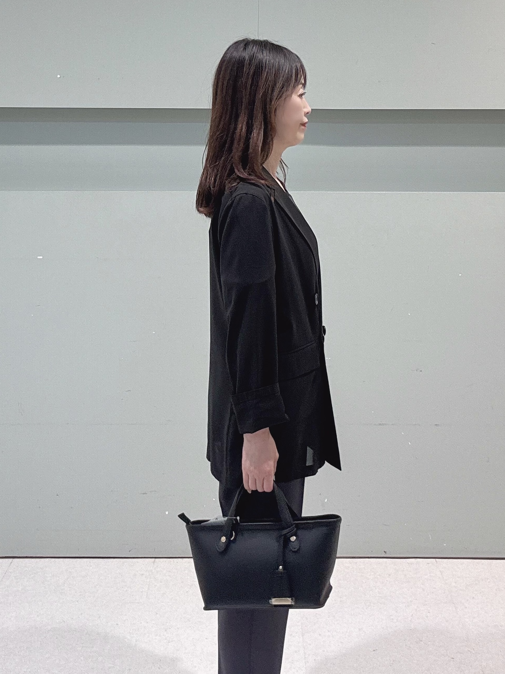 makiさんの「UNTITLED｜◆【セットアップ可/接触冷感/通気性】ドライシアーダブルジャケット」を使ったコーディネート