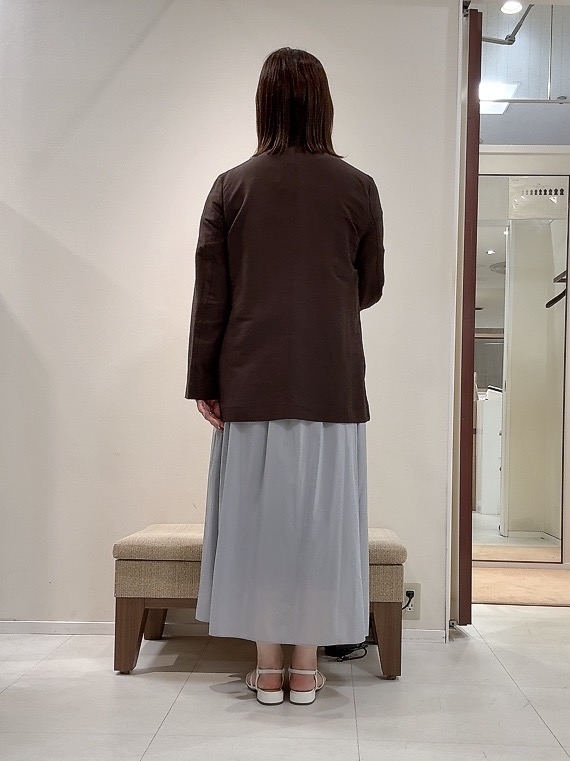 YUIさんの「UNTITLED｜◆【程よいシアー感/洗える】エアリーバイオジャケット」を使ったコーディネート