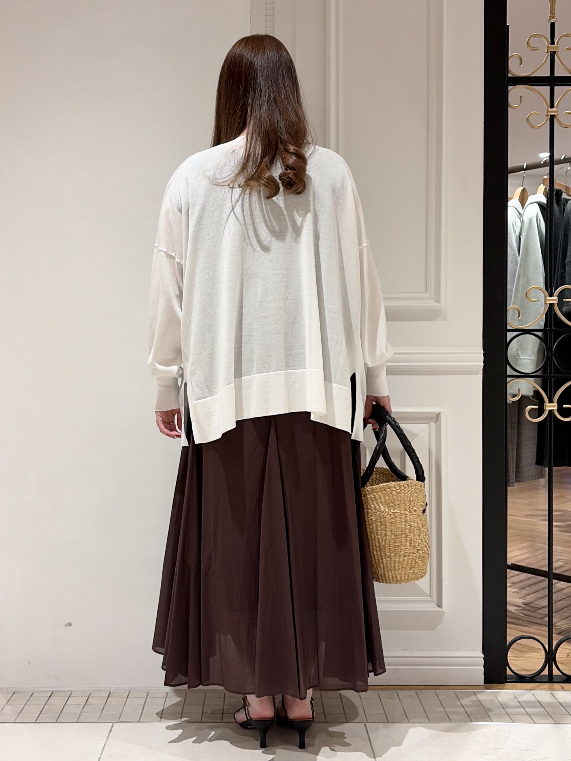 minowaさんの「DRESSTERIOR｜◆【接触冷感/UVカット】ウォッシャブル スピンコットン カーディガン」を使ったコーディネート