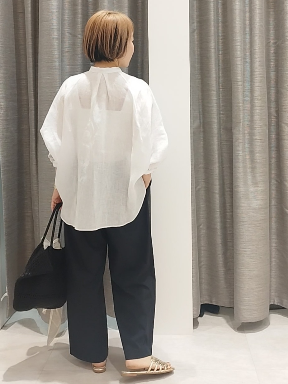 s u g iさんの「UNTITLED｜【麻100】リネンドルマンシャツ」を使ったコーディネート