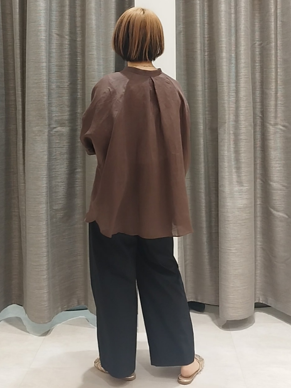 s u g iさんの「UNTITLED｜【麻100】リネンドルマンシャツ」を使ったコーディネート