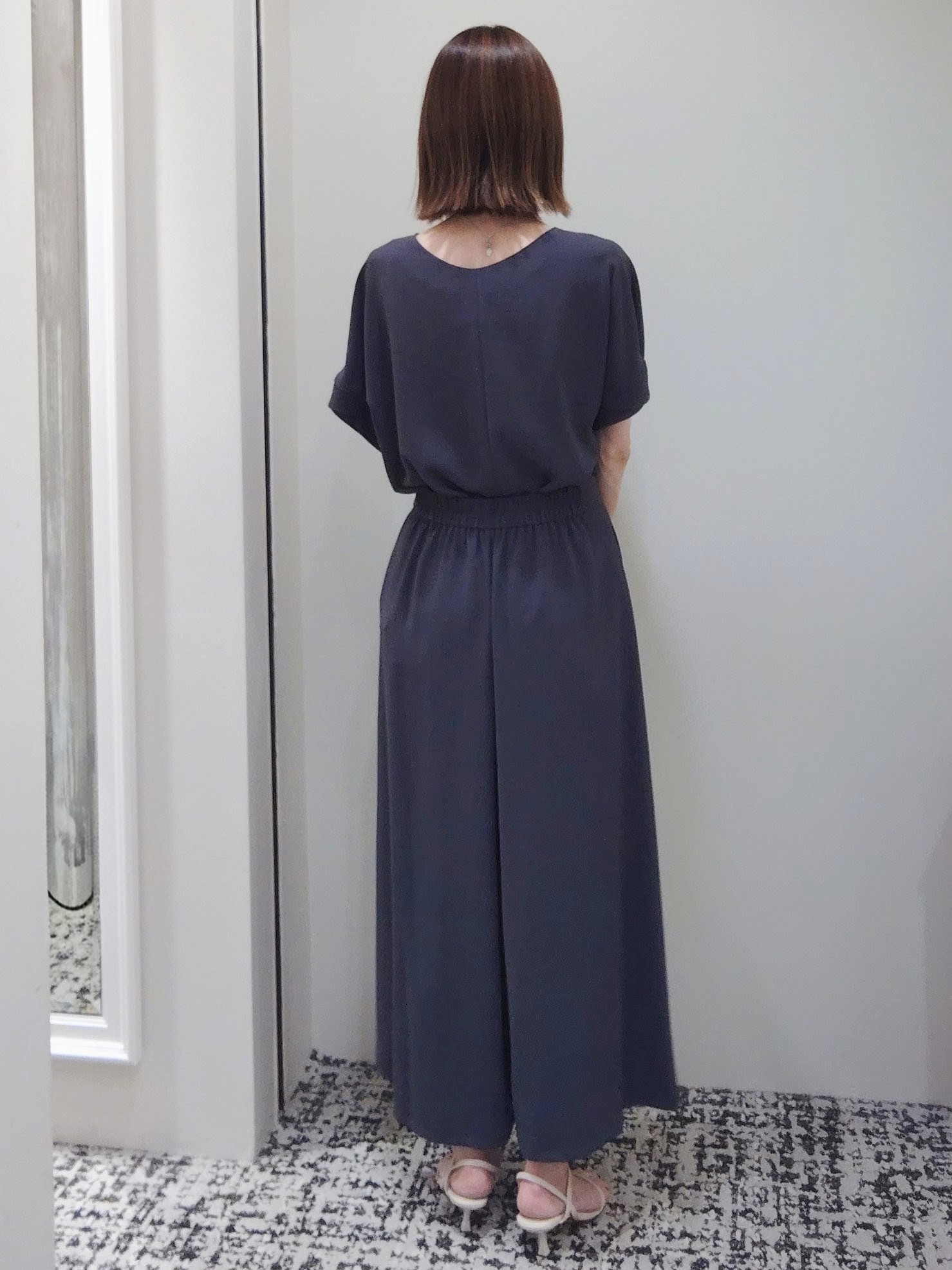 terumiさんの「UNTITLED｜【セットアップ可/UVカット/前後2WAY】リラクシーフレンチスリーブブラウス」を使ったコーディネート