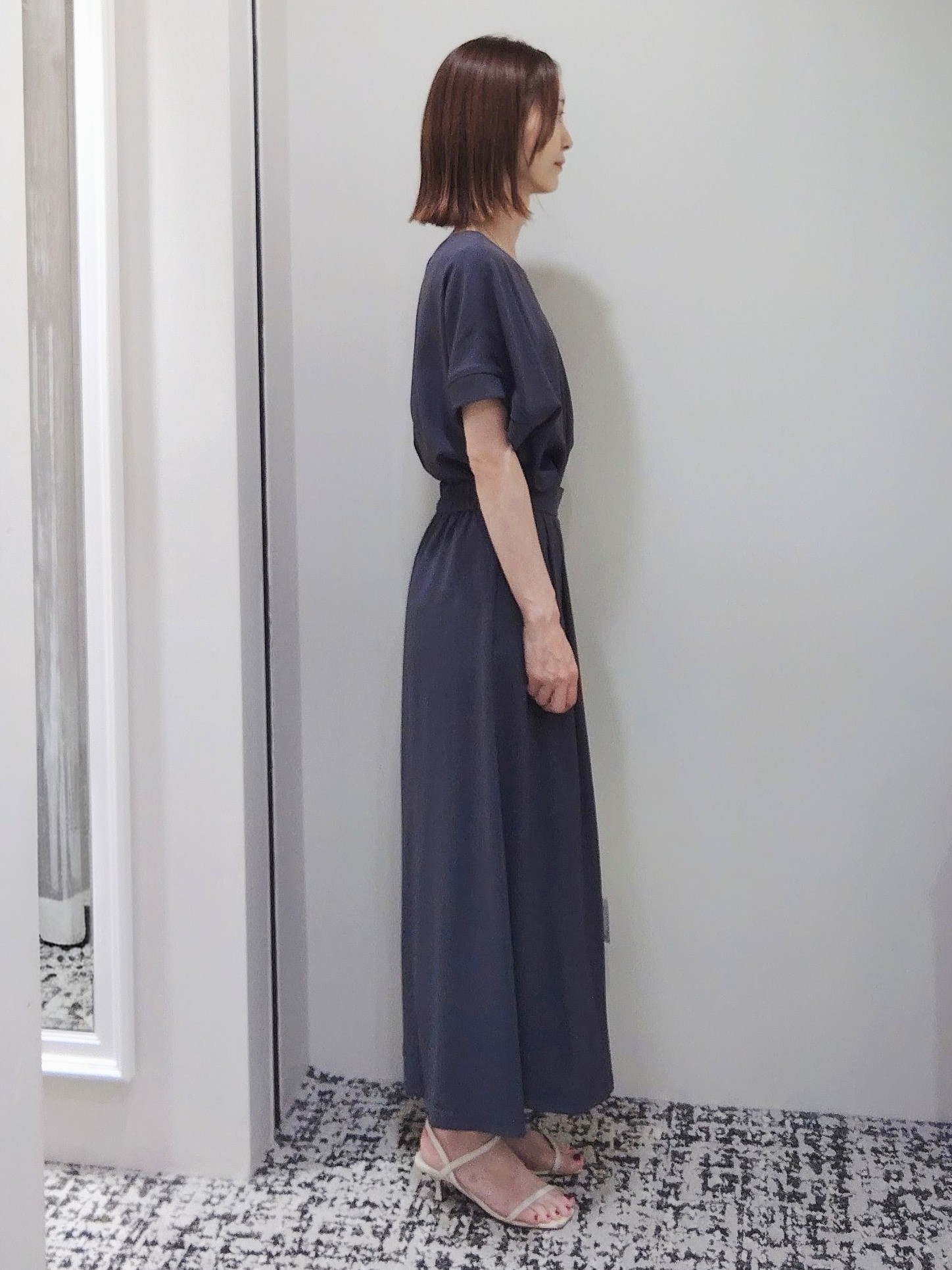 terumiさんの「UNTITLED｜【セットアップ可/UVカット/前後2WAY】リラクシーフレンチスリーブブラウス」を使ったコーディネート