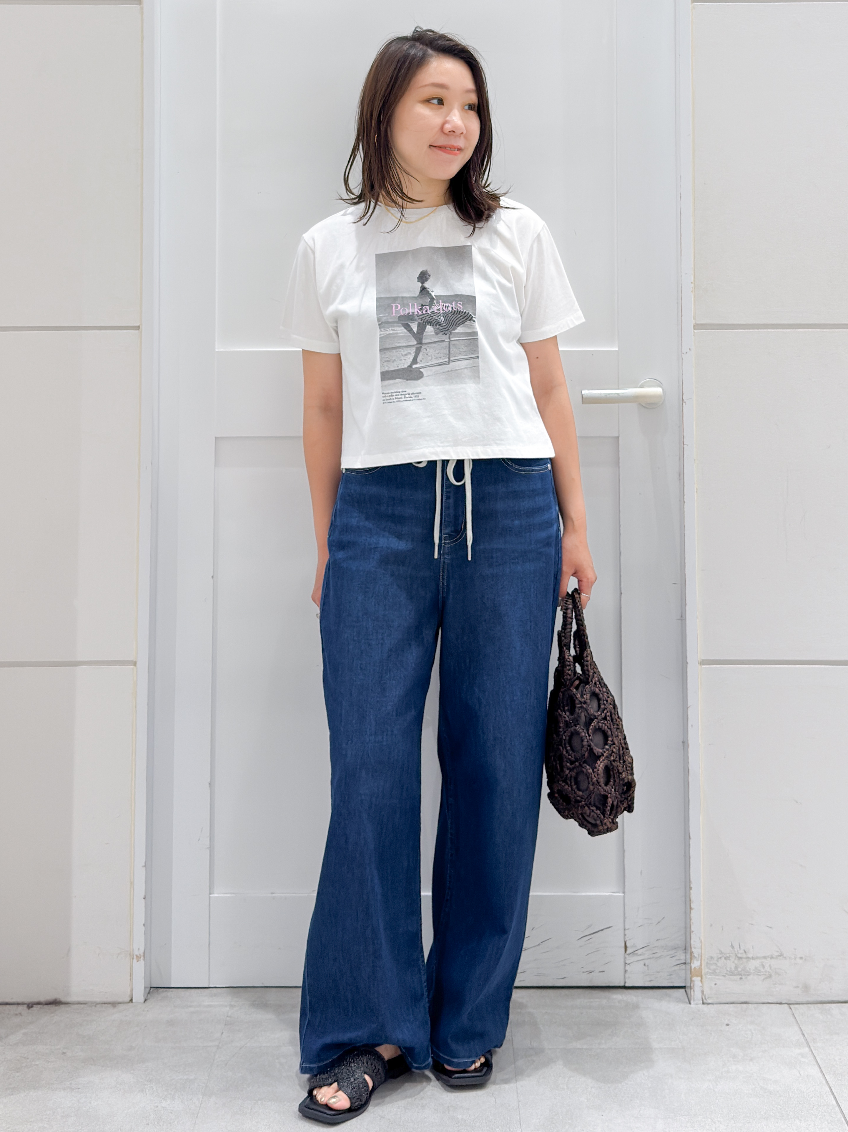 yuka.aさんの「OPAQUE.CLIP｜【LIFE PICTURE COLLECTION】アソートフォトTシャツ」を使ったコーディネート