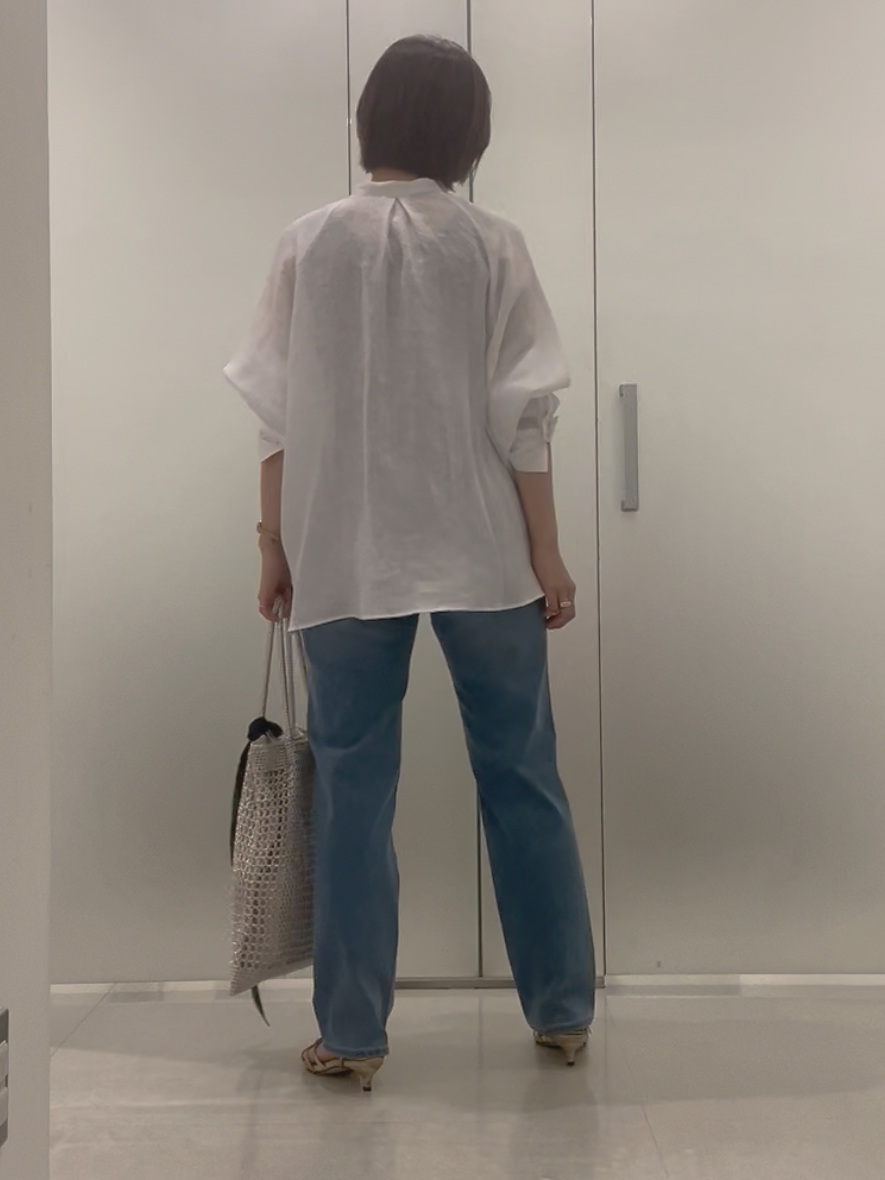 まどかさんの「UNTITLED｜【麻100】リネンドルマンシャツ」を使ったコーディネート