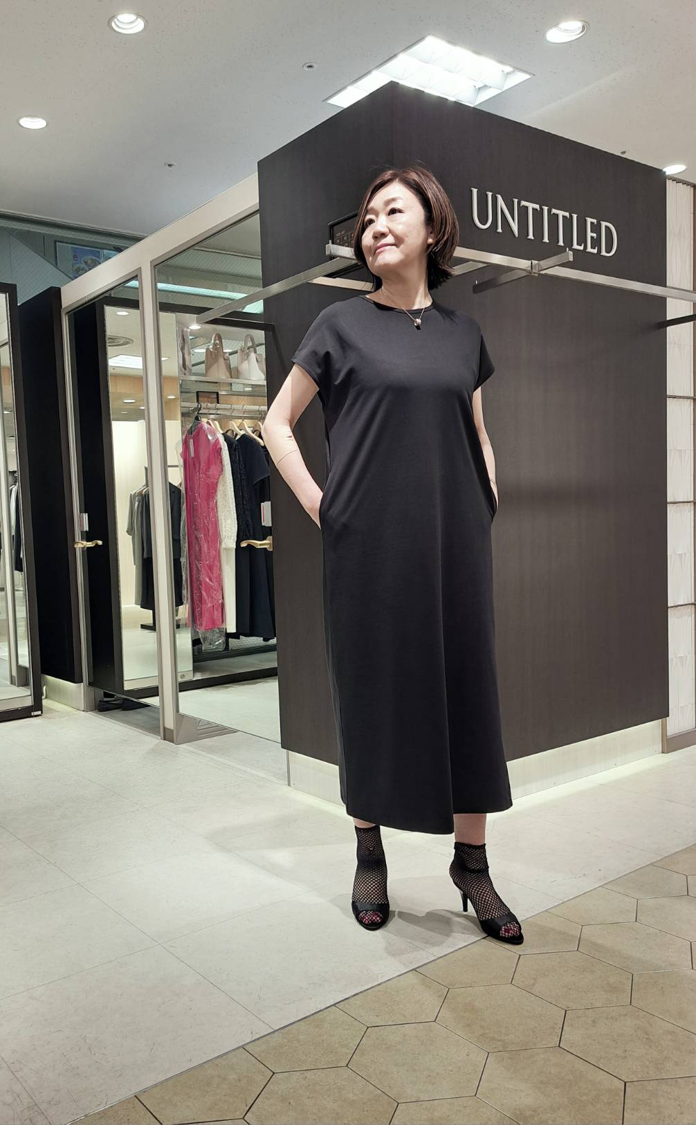 姉さんさんの「UNTITLED｜◆【セットアップ可/接触冷感/通気性】ドライシアーダブルジャケット」を使ったコーディネート