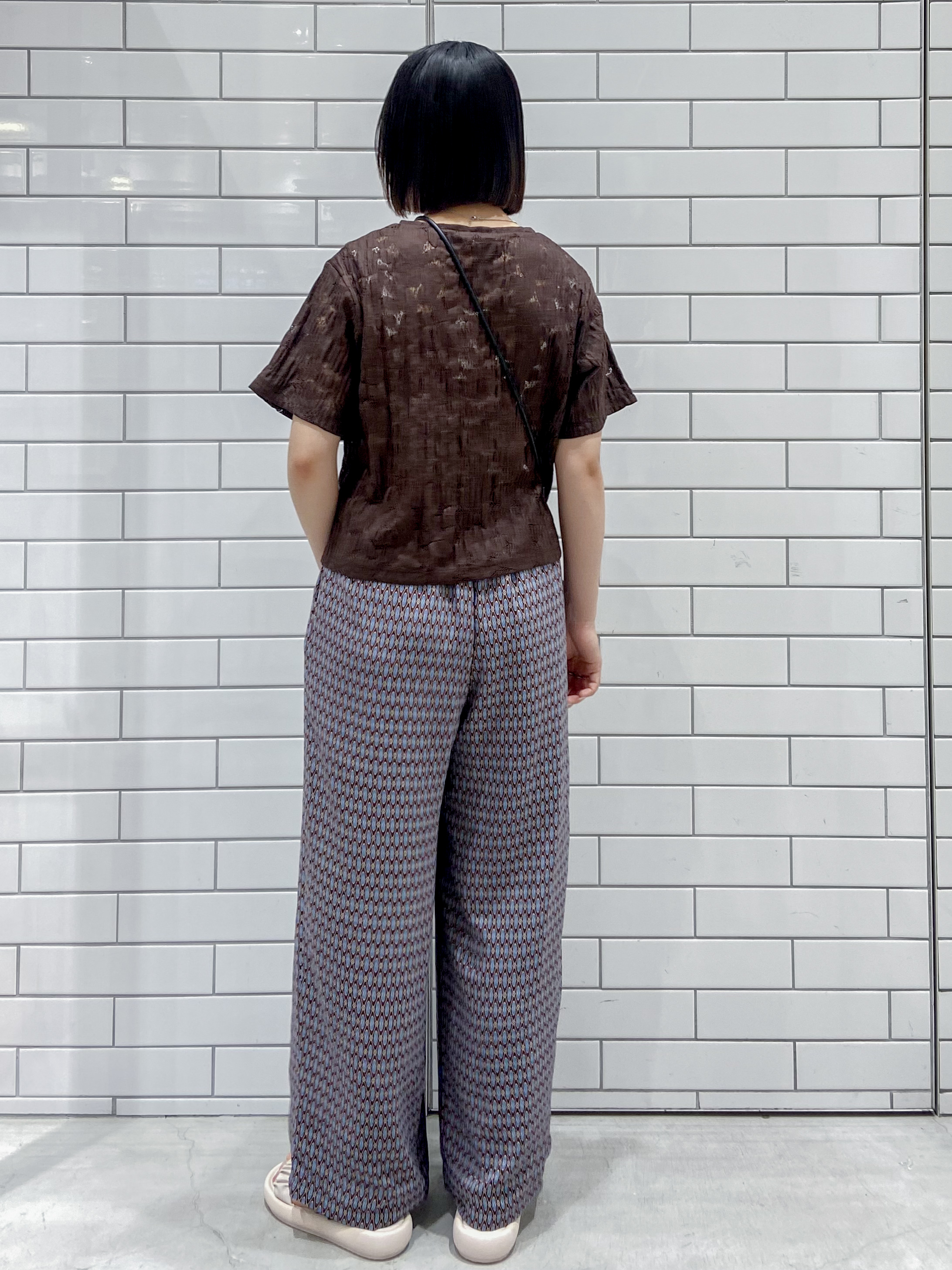 kimiさんの「OPAQUE.CLIP｜レースフレアスリーブブラウス【洗濯機OK】」を使ったコーディネート