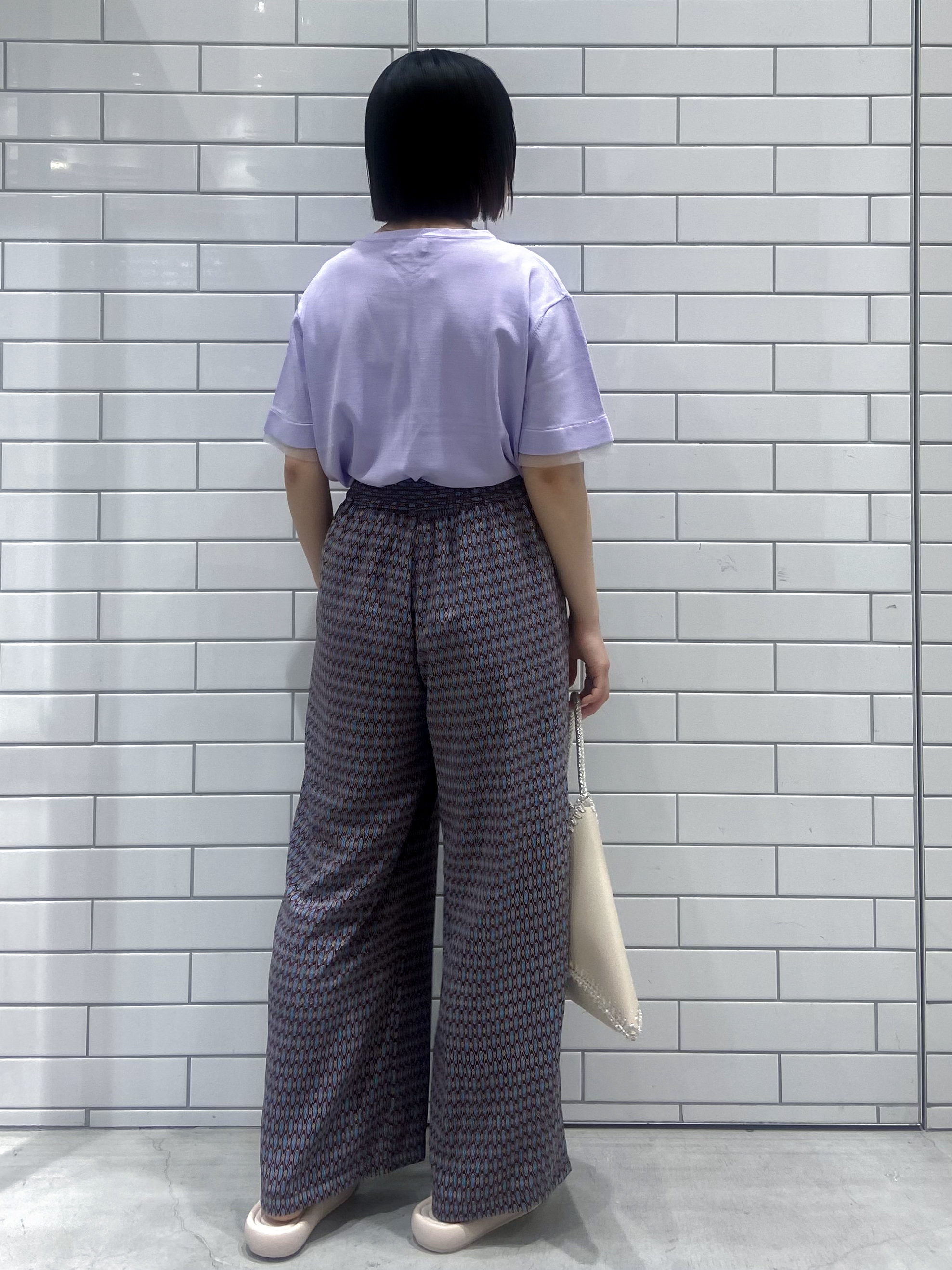 kimiさんの「OPAQUE.CLIP｜【UV／接触冷感／抗ピル】シアー＆レイヤード風さらりニット《洗濯機OK》」を使ったコーディネート