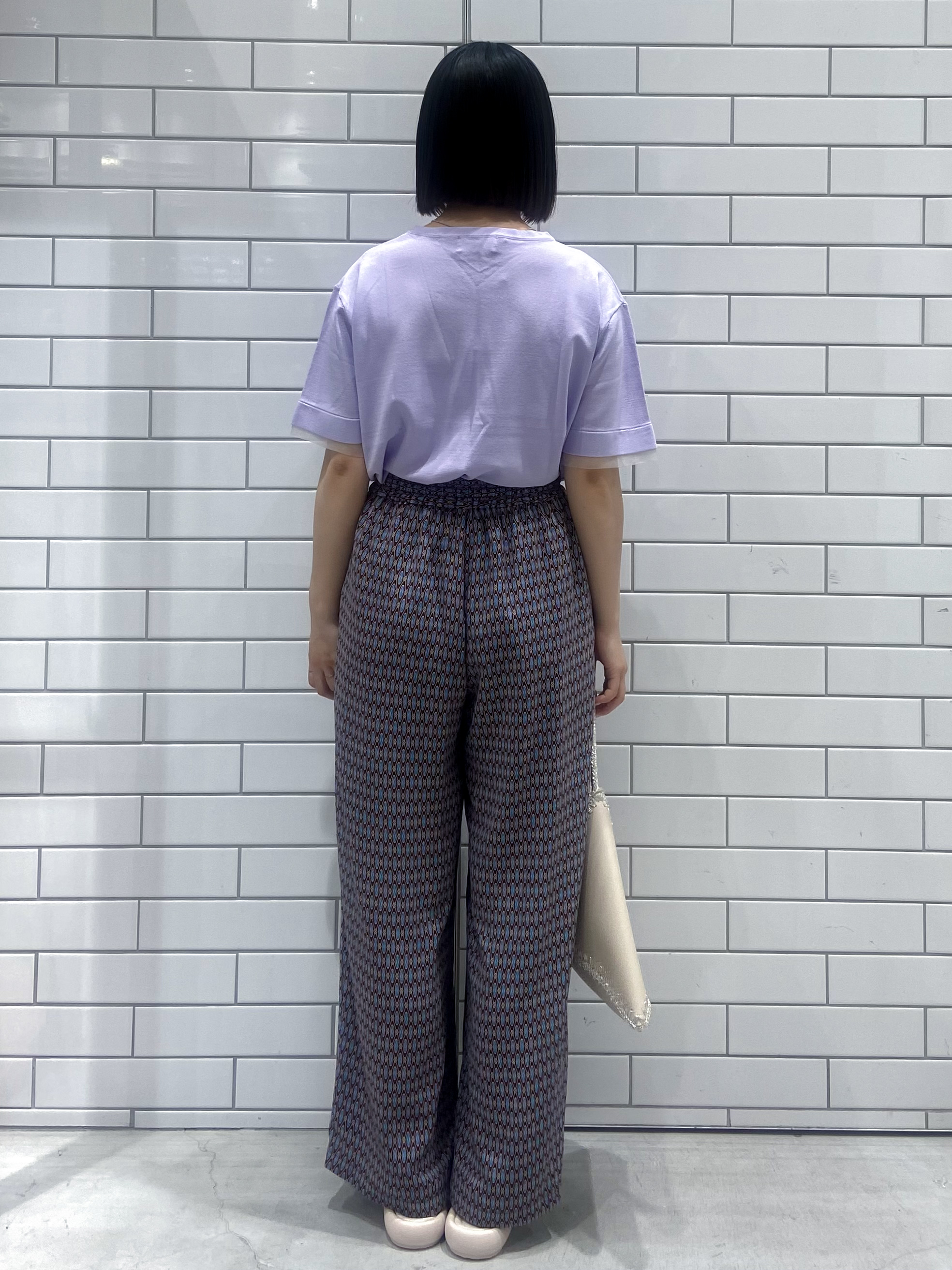 kimiさんの「OPAQUE.CLIP｜【UV／接触冷感／抗ピル】シアー＆レイヤード風さらりニット《洗濯機OK》」を使ったコーディネート