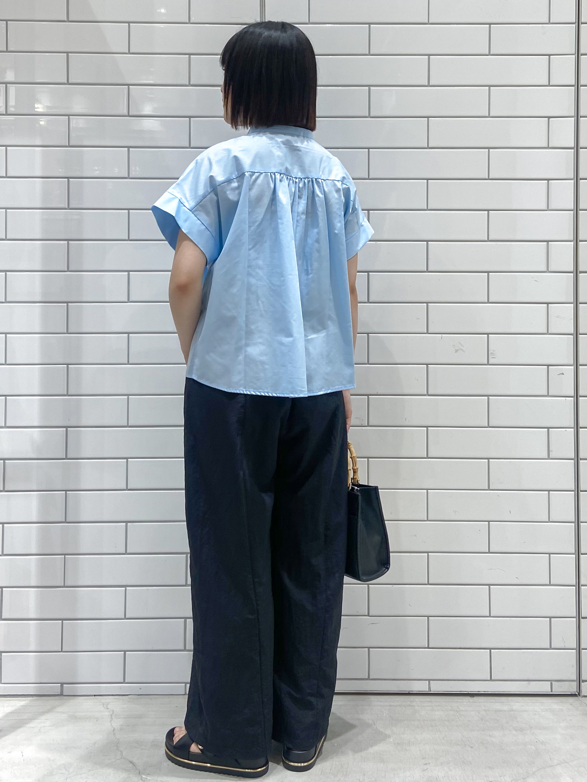 kimiさんの「OPAQUE.CLIP｜ピンタックブラウス【洗濯機OK／イージーアイロン】」を使ったコーディネート