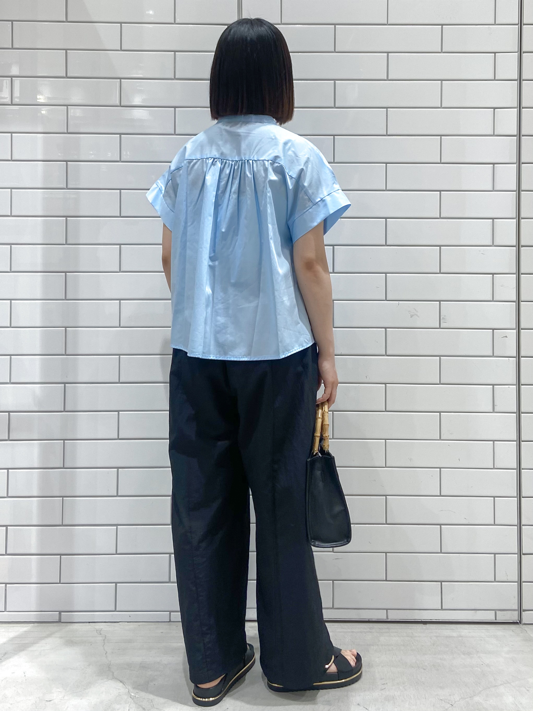 kimiさんの「OPAQUE.CLIP｜ピンタックブラウス【洗濯機OK／イージーアイロン】」を使ったコーディネート