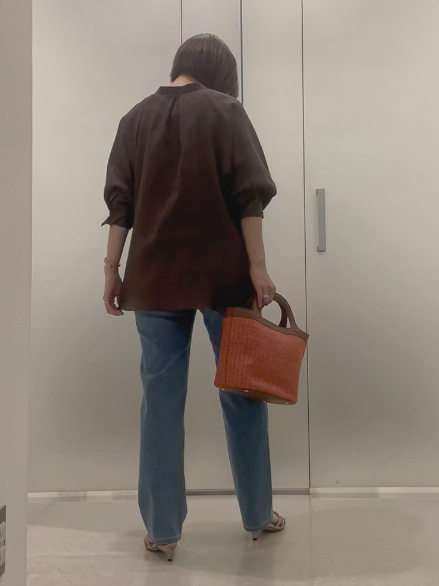 まどかさんの「UNTITLED｜【麻100】リネンドルマンシャツ」を使ったコーディネート