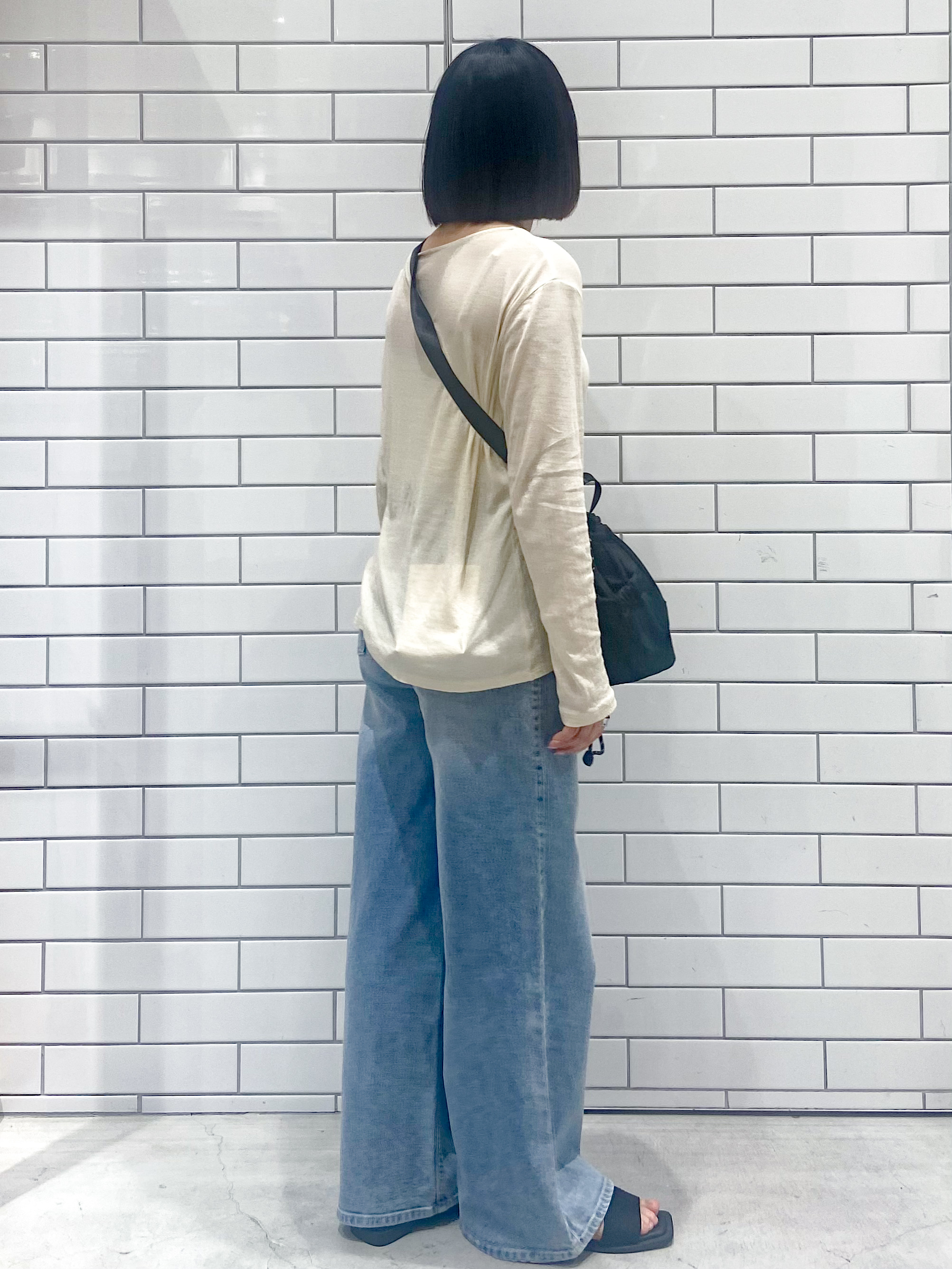kimiさんの「OPAQUE.CLIP｜シアーコットンカーディガン【洗濯機OK】」を使ったコーディネート