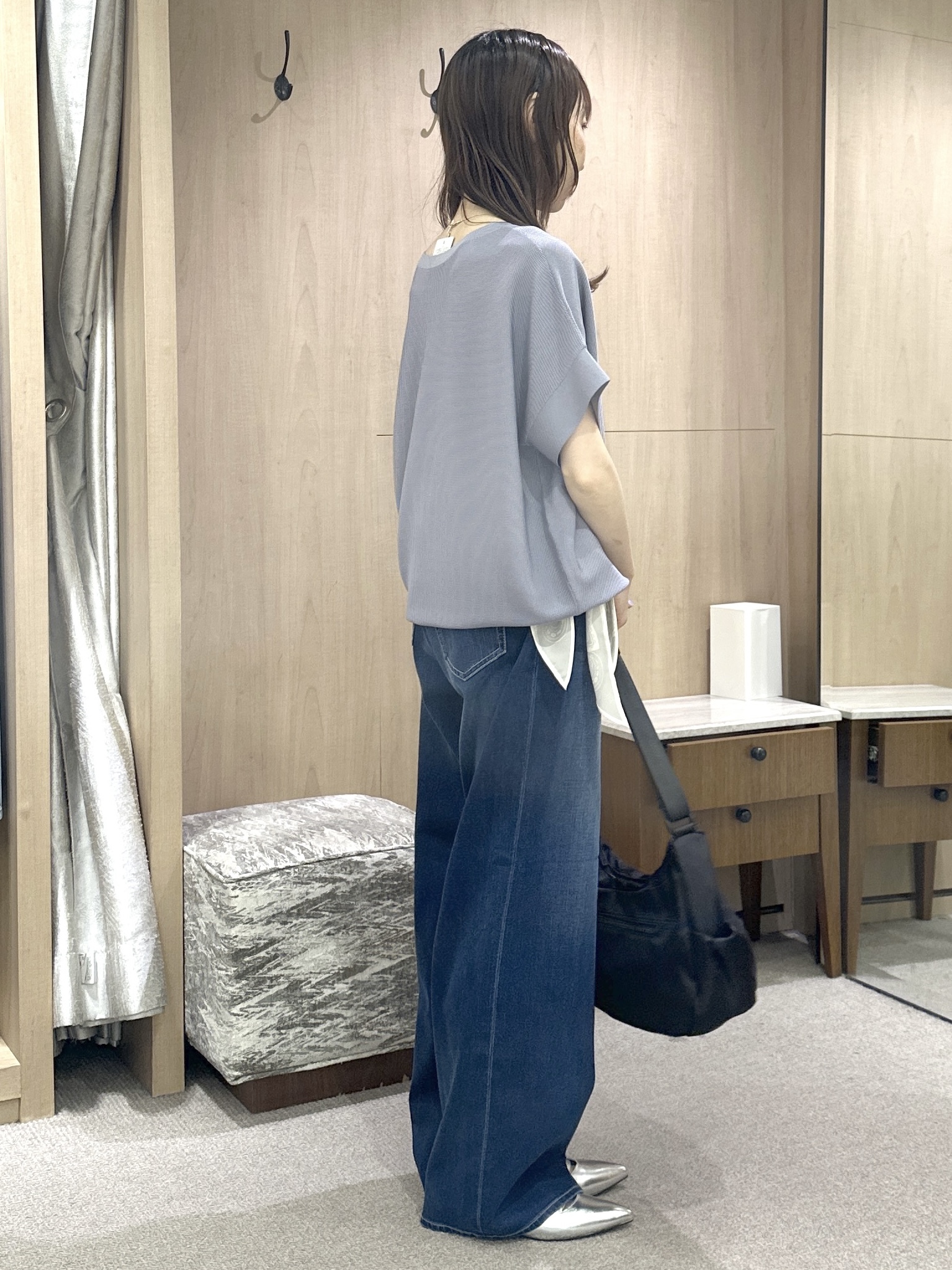 Miwaさんの「UNTITLED｜【麻100】リネンドルマンシャツ」を使ったコーディネート