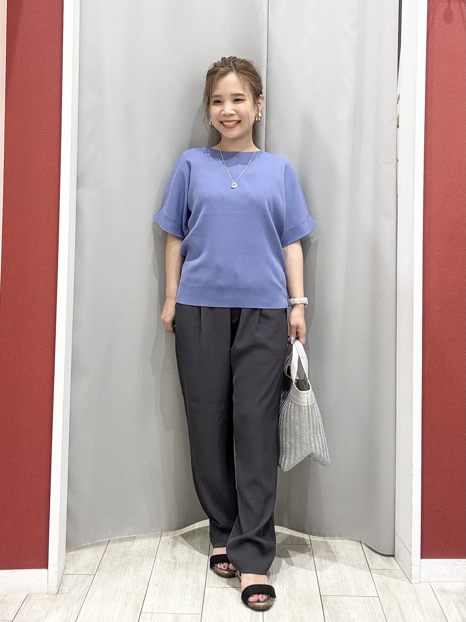 shioさんの「SHOO･LA･RUE｜【S-LL/洗濯機可】夏に使える 程よい透け感のシアーブルゾン」を使ったコーディネート