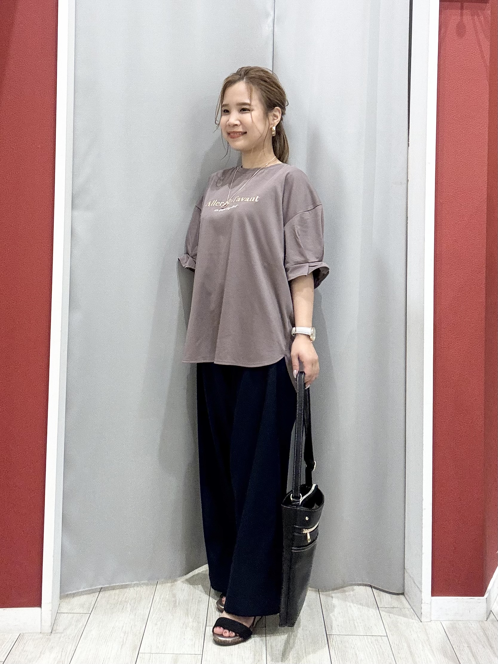 shioさんの「SHOO･LA･RUE｜【S-LL】軽やかな シアーライトブルゾン」を使ったコーディネート