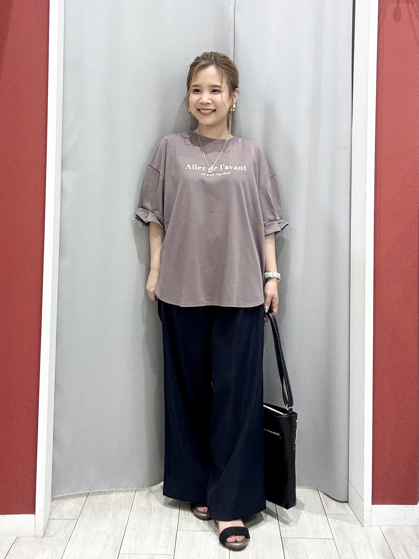 shioさんの「SHOO･LA･RUE｜【S-LL】軽やかな シアーライトブルゾン」を使ったコーディネート