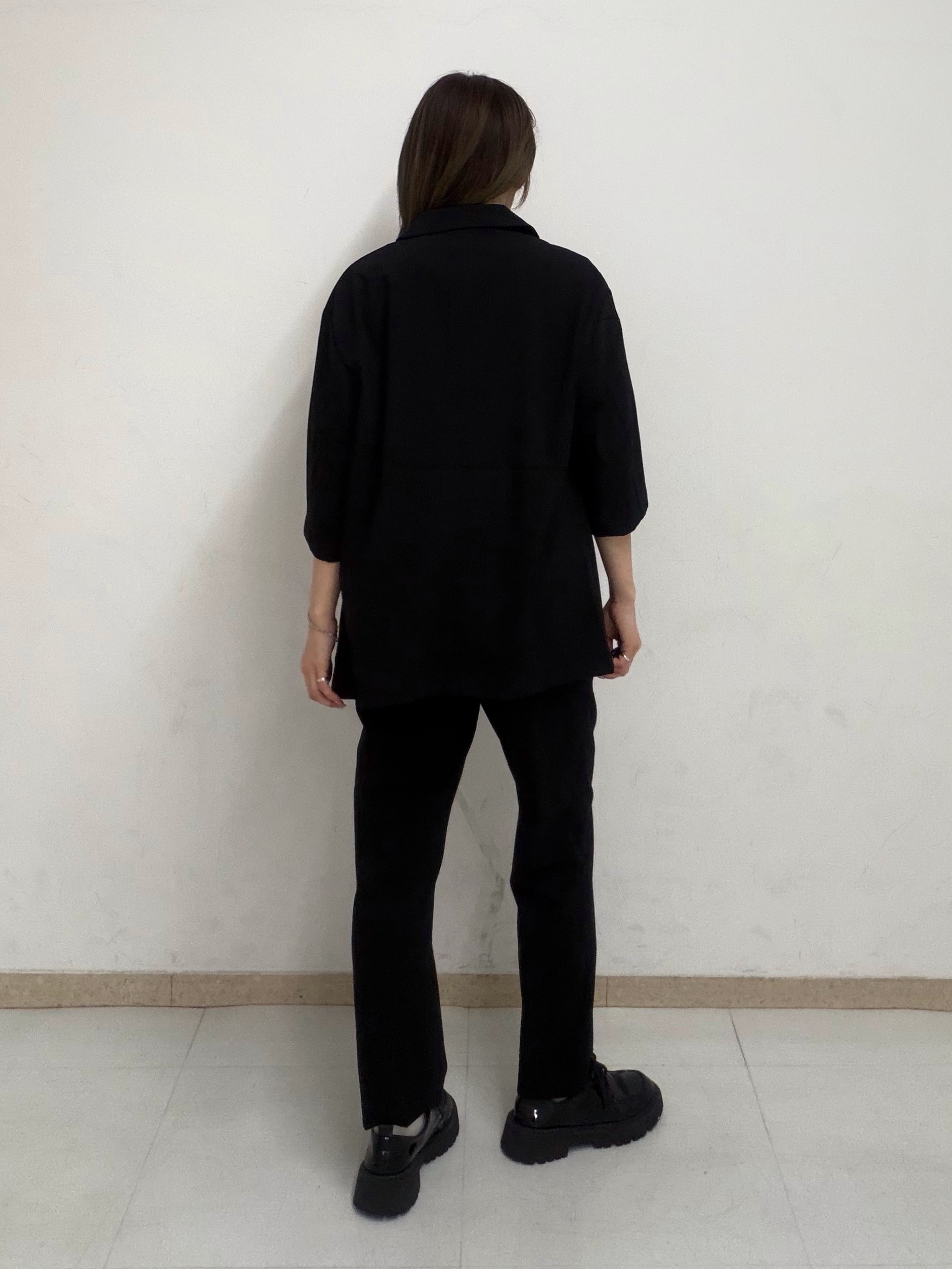 nori さんの「tk.TAKEO KIKUCHI｜【接触冷感／UVCUT／セットアップ対応可】COOL PLAY5部袖ジャケット」を使ったコーディネート
