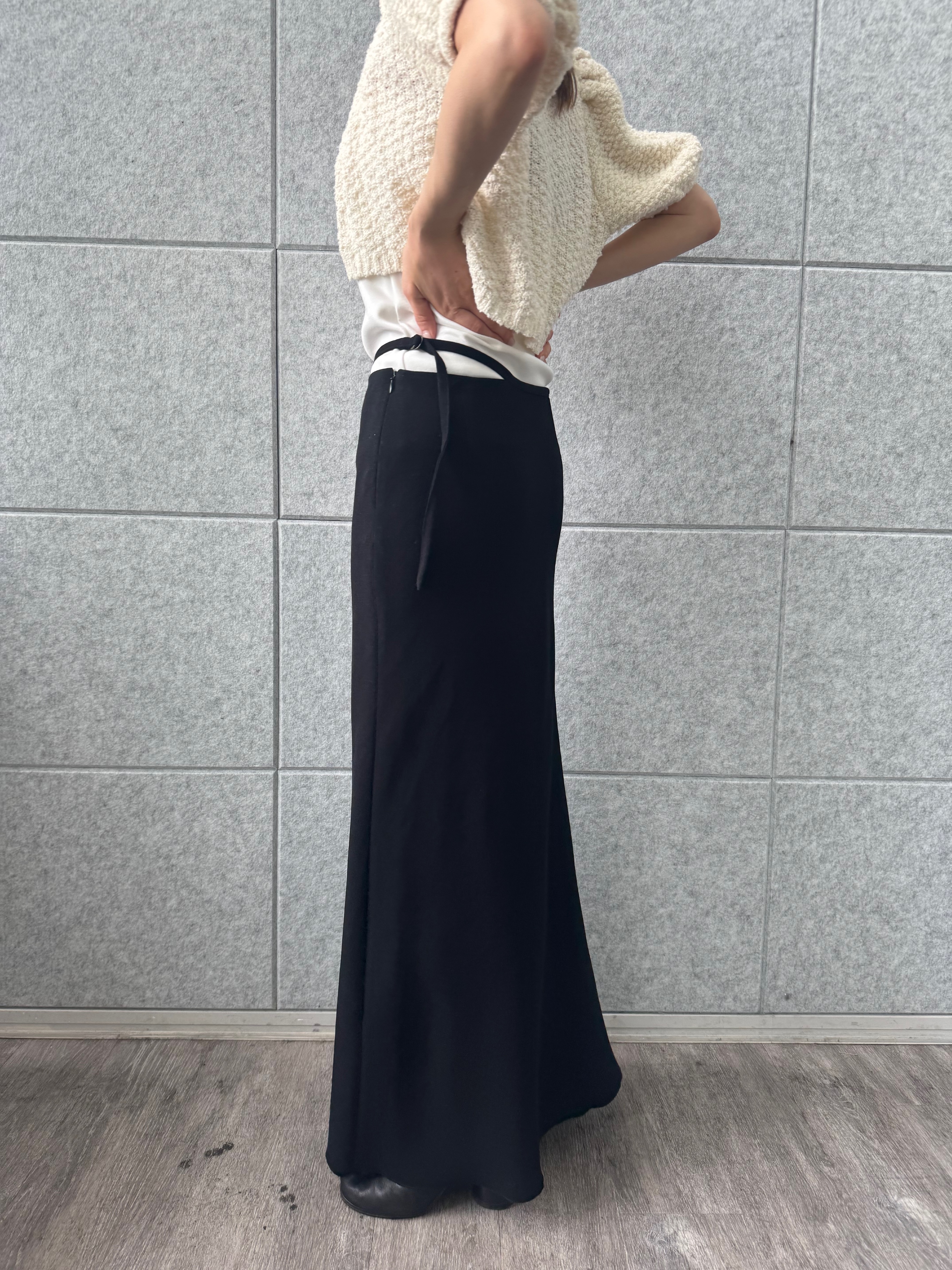 designer yukaさんの「CODE A｜cloudy puff cardigan」を使ったコーディネート