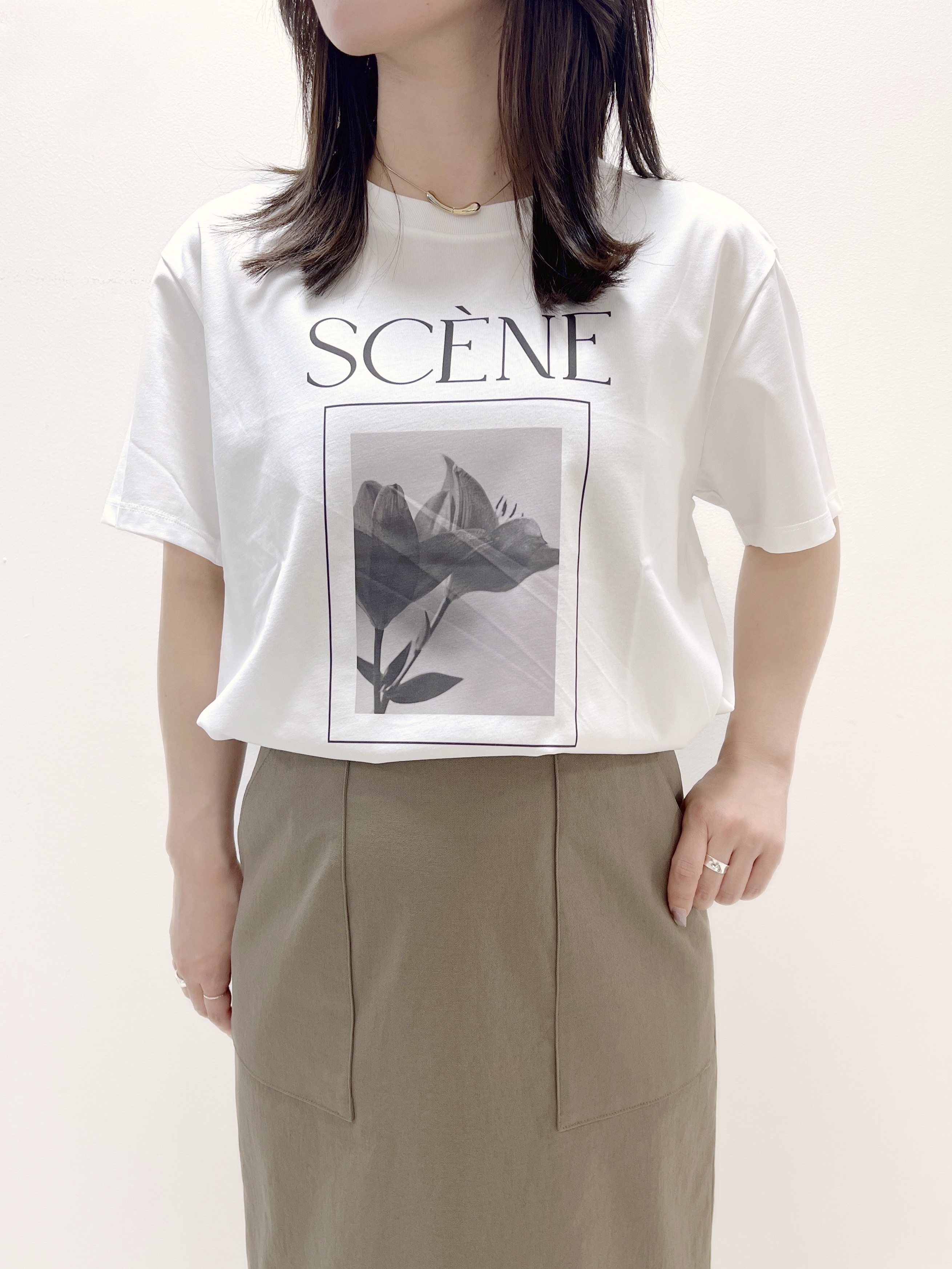 Ukiさんの「UNTITLED｜【アンサンブル可/シアー】リネンエステルカーディガン」を使ったコーディネート
