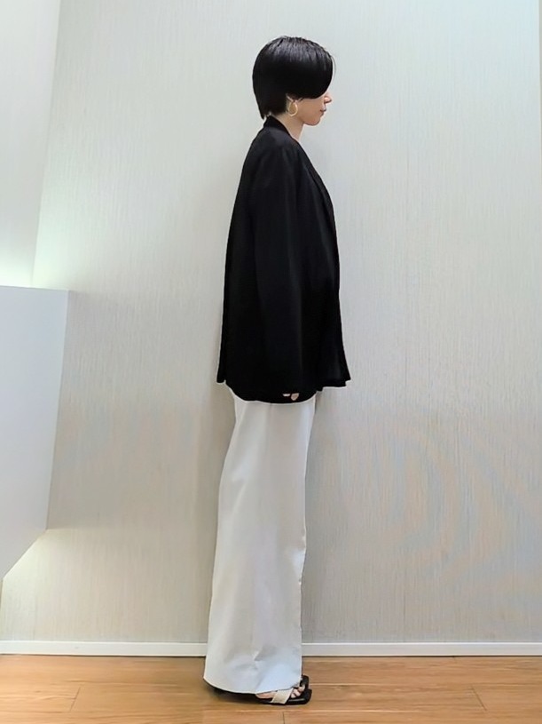 ミズタさんの「UNTITLED｜【接触冷感/UVカット/遮熱機能】フライスジャージカーディガン」を使ったコーディネート